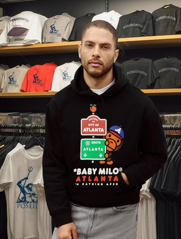 A Ma Maniere Baby Milo Atlanta Bape City T-shirt
