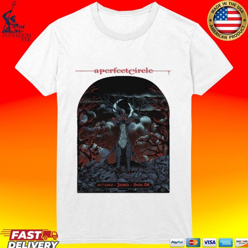 A Perfect Circle Concert Berlin Spandau Citadel Jul 01 2026 T-shirt