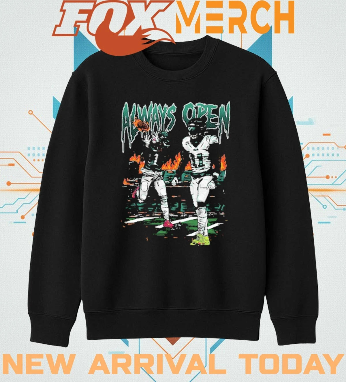 A.j Brown always open v2 t-shirt