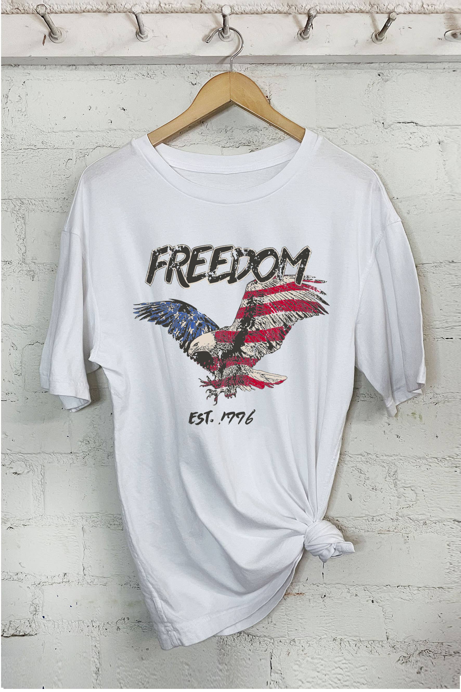 Freedom-Oversized Tee Hoodie, Sweatshirt | PodTeesHub.com