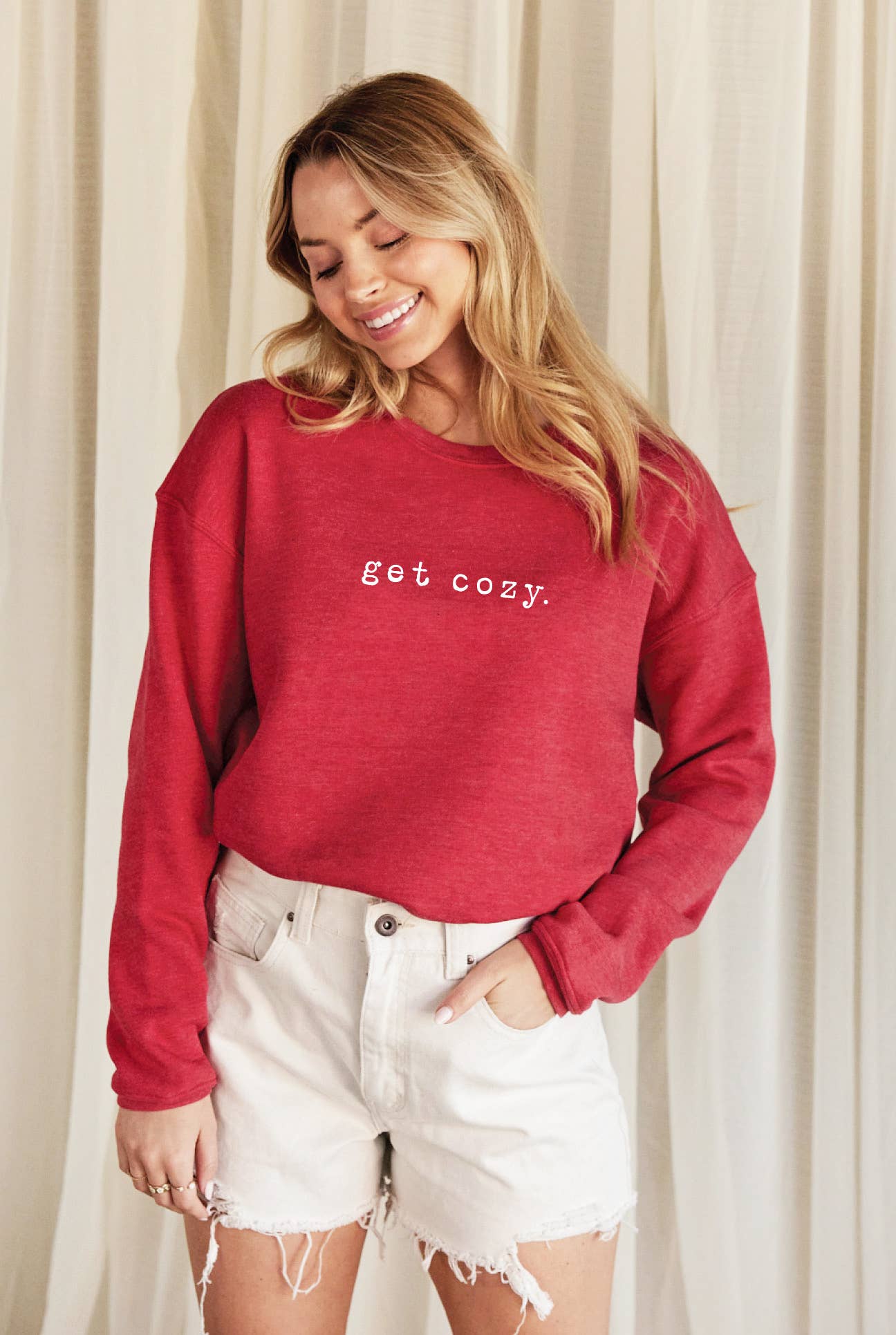 Get Cozy Graphic Sweatshirt T-Shirts, Hoodie | PodTeesHub.com