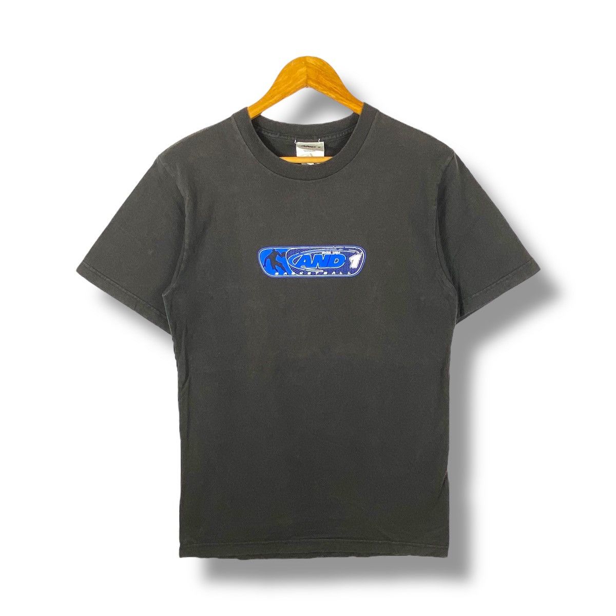 Vintage And1 Basketball Graphic Faded Tee Shirt Medium Size Hoodie, Sweatshirt | PodTeesHub.com