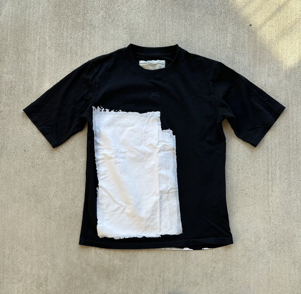 Cold Wall A Cold Wall Graphic Tee Shirt Men Size Small Black Authentic Hoodie, Sweatshirt | PodTeesHub.com