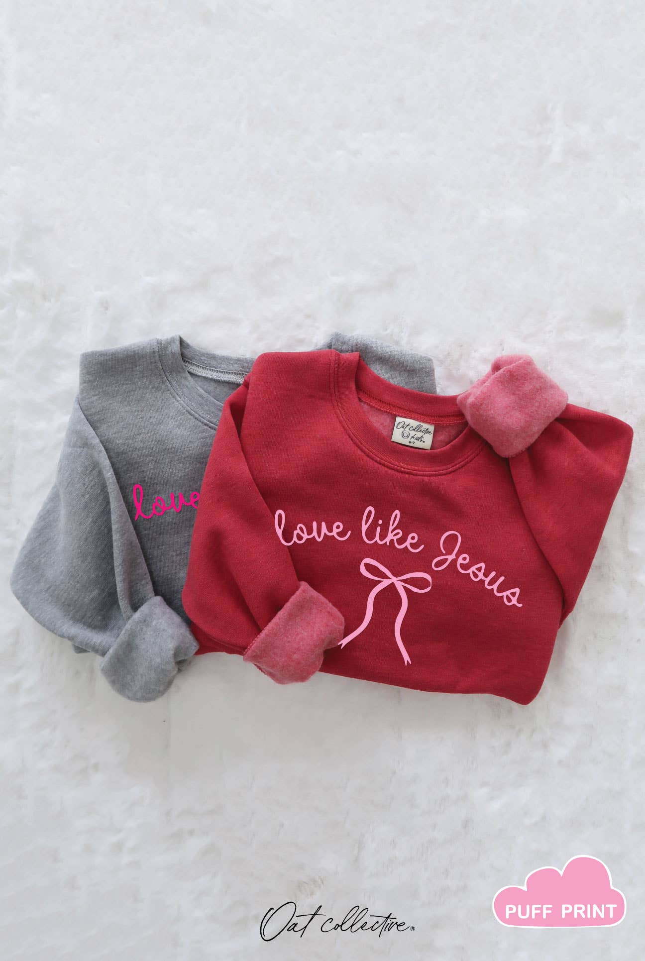 Love Like Jesus Puff  Toddler Unisex Graphic Sweatshirt T-Shirts, Hoodie | PodTeesHub.com