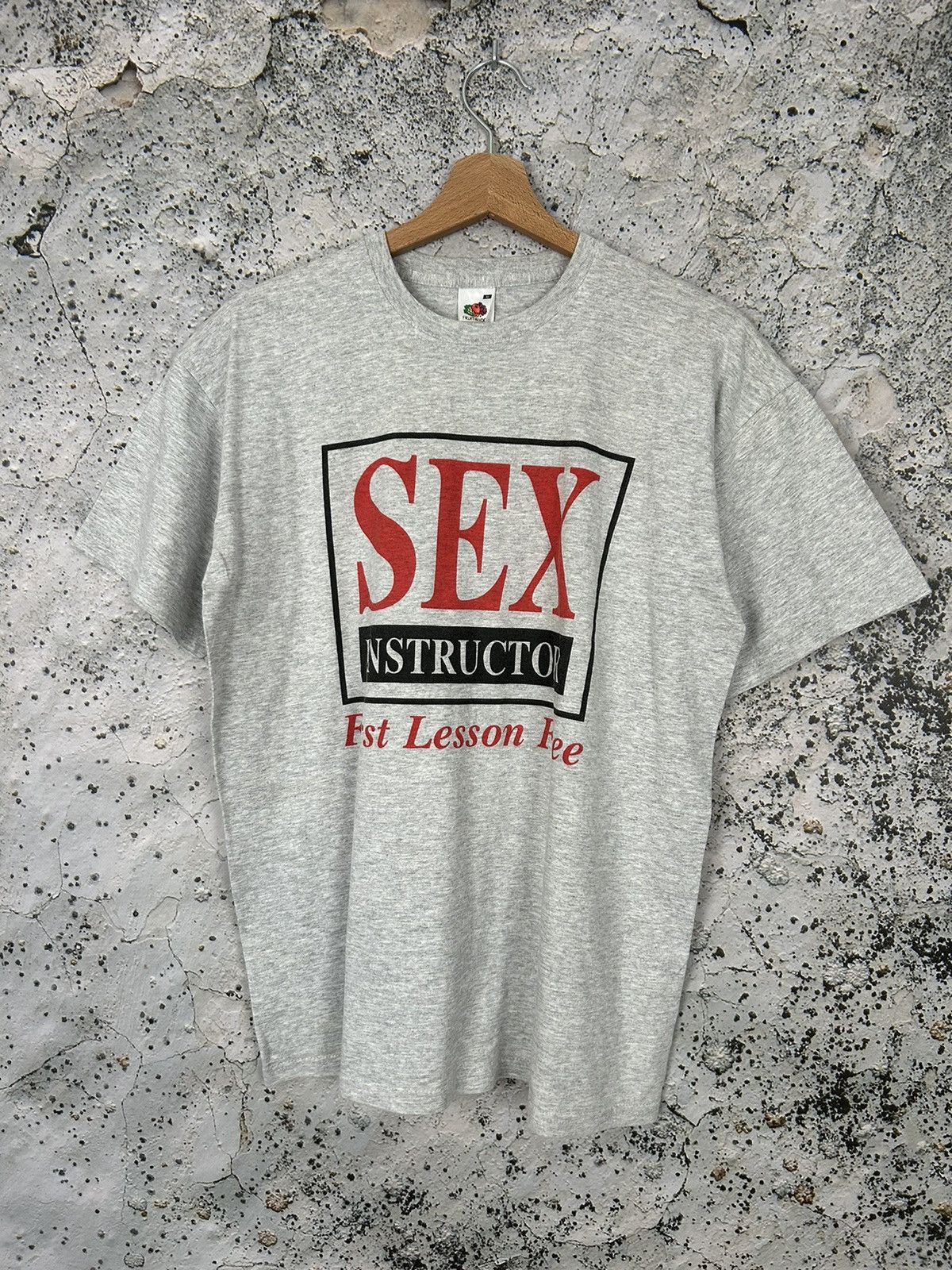 Vintage Sex Instructor Humor Graphic Tee 90s Y2k Hoodie, Sweatshirt | PodTeesHub.com