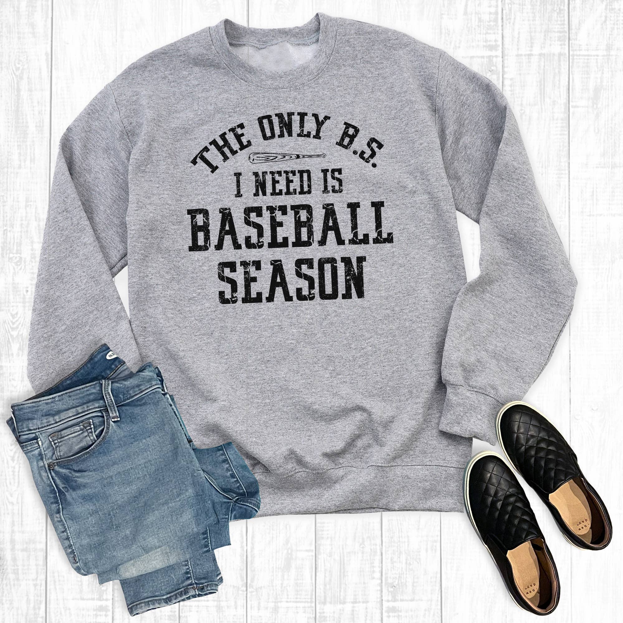 The Only Bs I Need Is Baseball Season Sweatshirt T-Shirts, Hoodie | PodTeesHub.com
