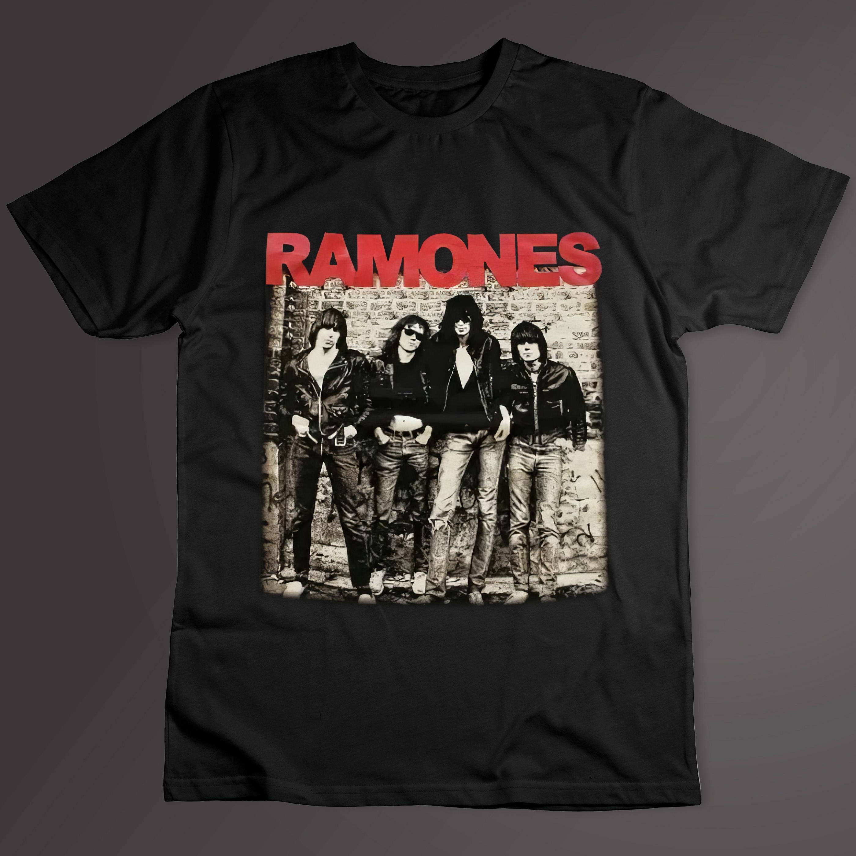 Vintage Ramones Punk Band Unisex T-Shirt Retro Rock Tee Hoodie, Sweatshirt | PodTeesHub.com