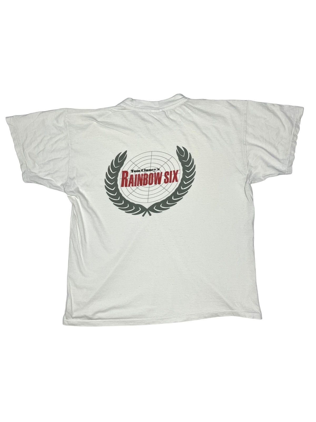 Playstation Vintage 90s Tom Clancy S Rainbow Six Game T Shirt Hoodie, Sweatshirt | PodTeesHub.com
