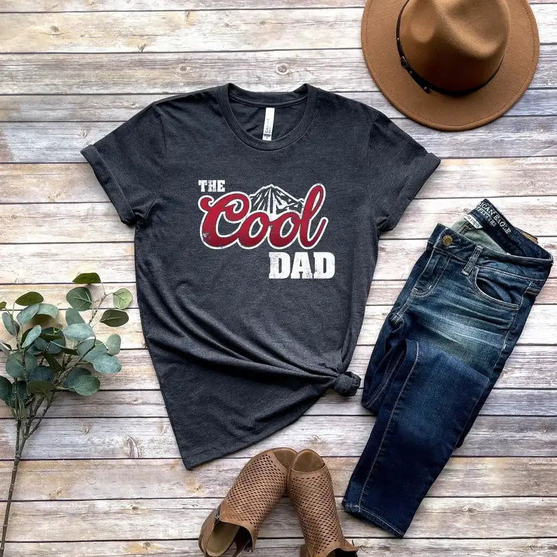 The Cool Dad T-Shirt Hoodie, Sweatshirt | PodTeesHub.com