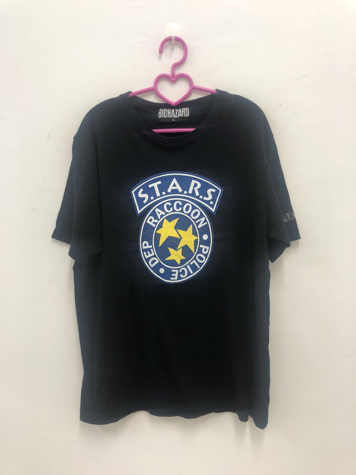 Japanese Brand Rare Biohazard Resident Evil Capcom Stars Racoon City Shirt Hoodie, Sweatshirt | PodTeesHub.com