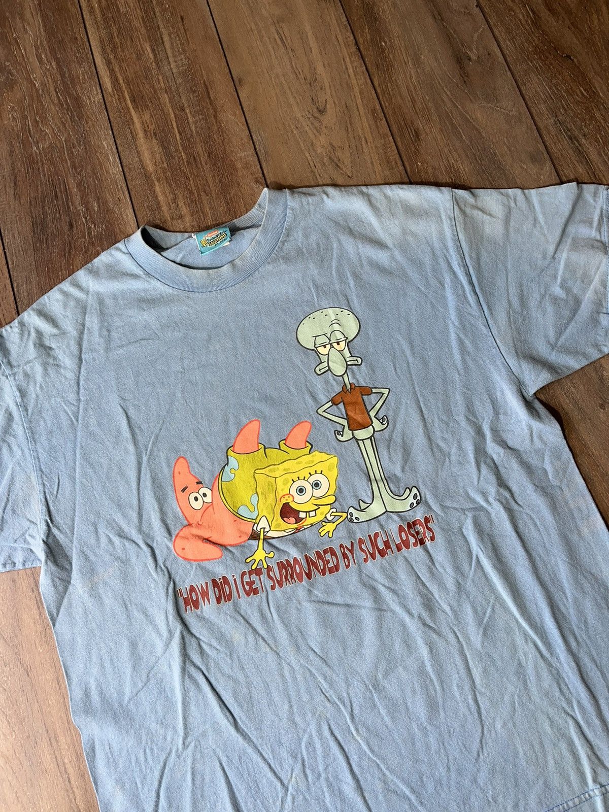 Vintage Y2k Spongebob Surrounded T-Shirts, Hoodie, Sweatshirt