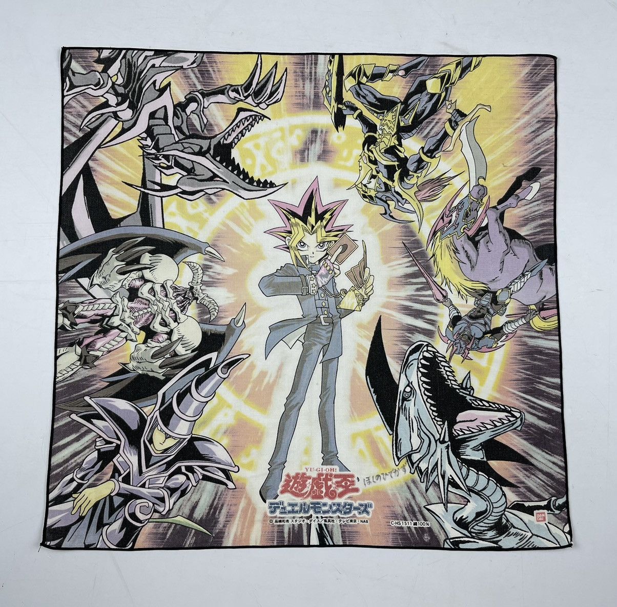 Vintage Yu Gi Oh Bandana Handkerchief Neckerchief Hc0720 T-Shirts, Hoodie, Sweatshirt | PodTeesHub.com