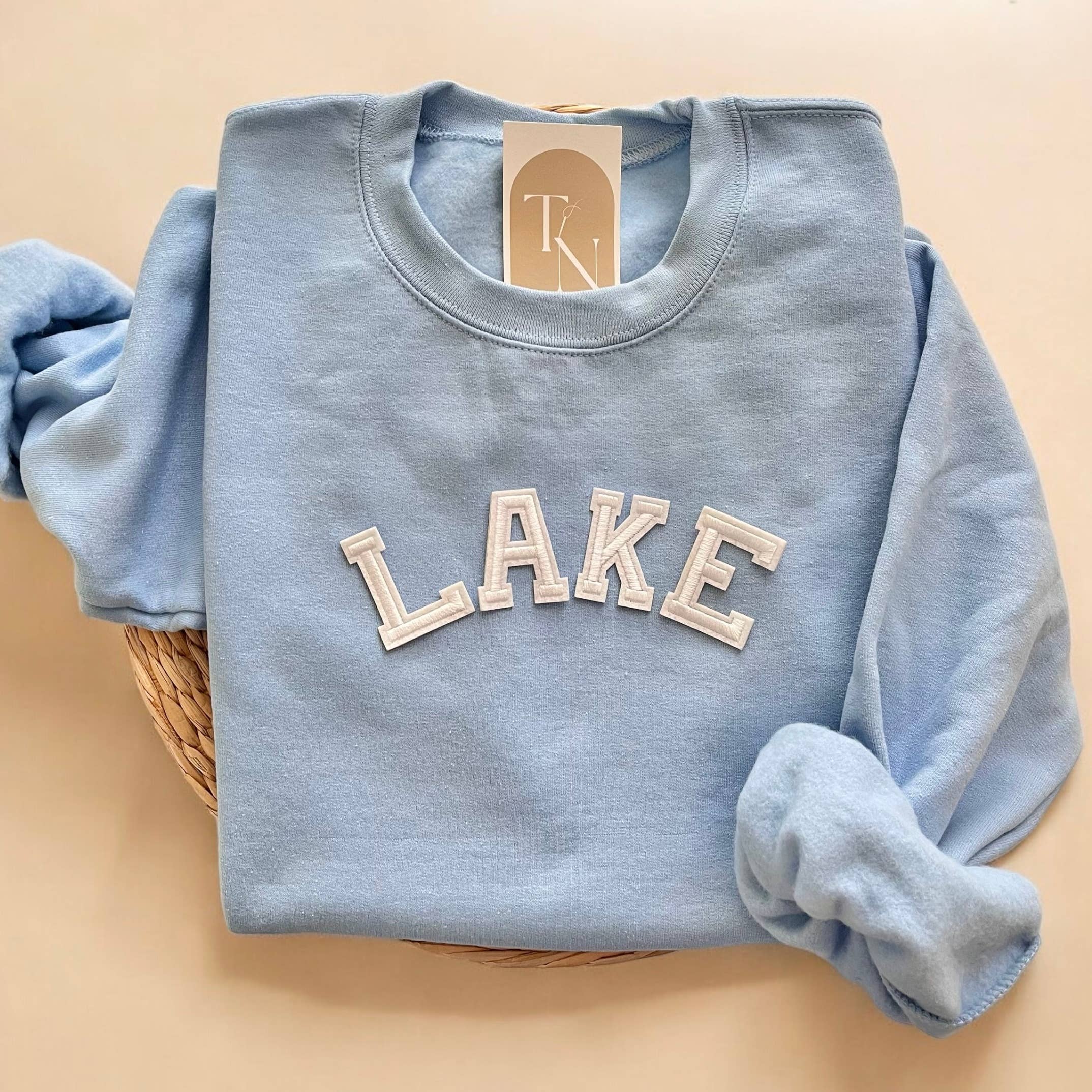 Lake Crewneck Sweatshirt, Lake Sweater T-Shirts, Hoodie | PodTeesHub.com