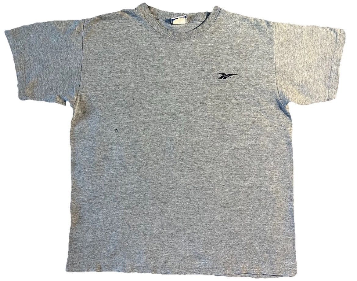 Vintage 90s Reebok Gray Size Medium Sportswear T-Shirts, Hoodie, Sweatshirt
