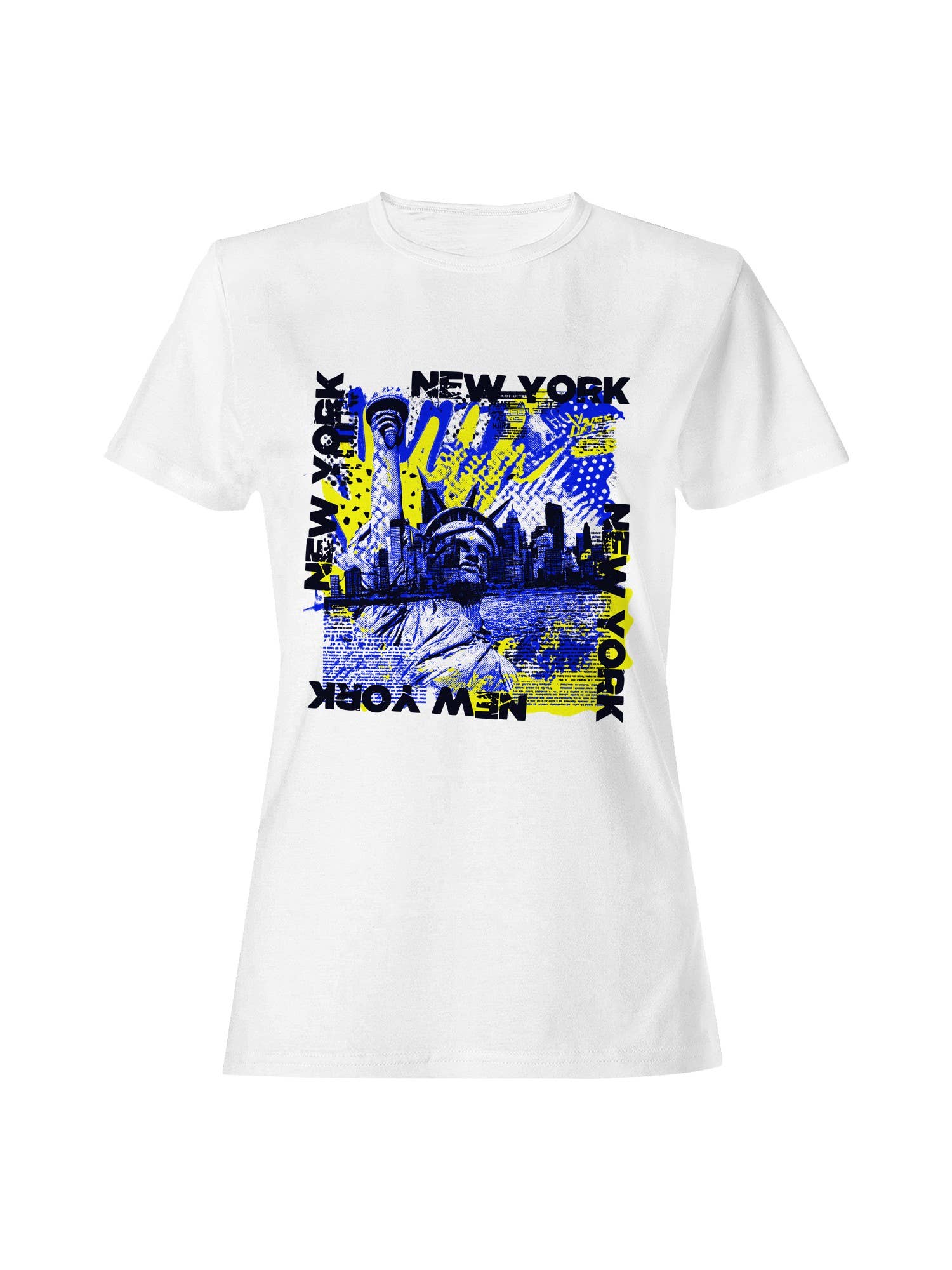 Urban New York Cityscape Collage Women's T-Shirt Hoodie, Sweatshirt | PodTeesHub.com
