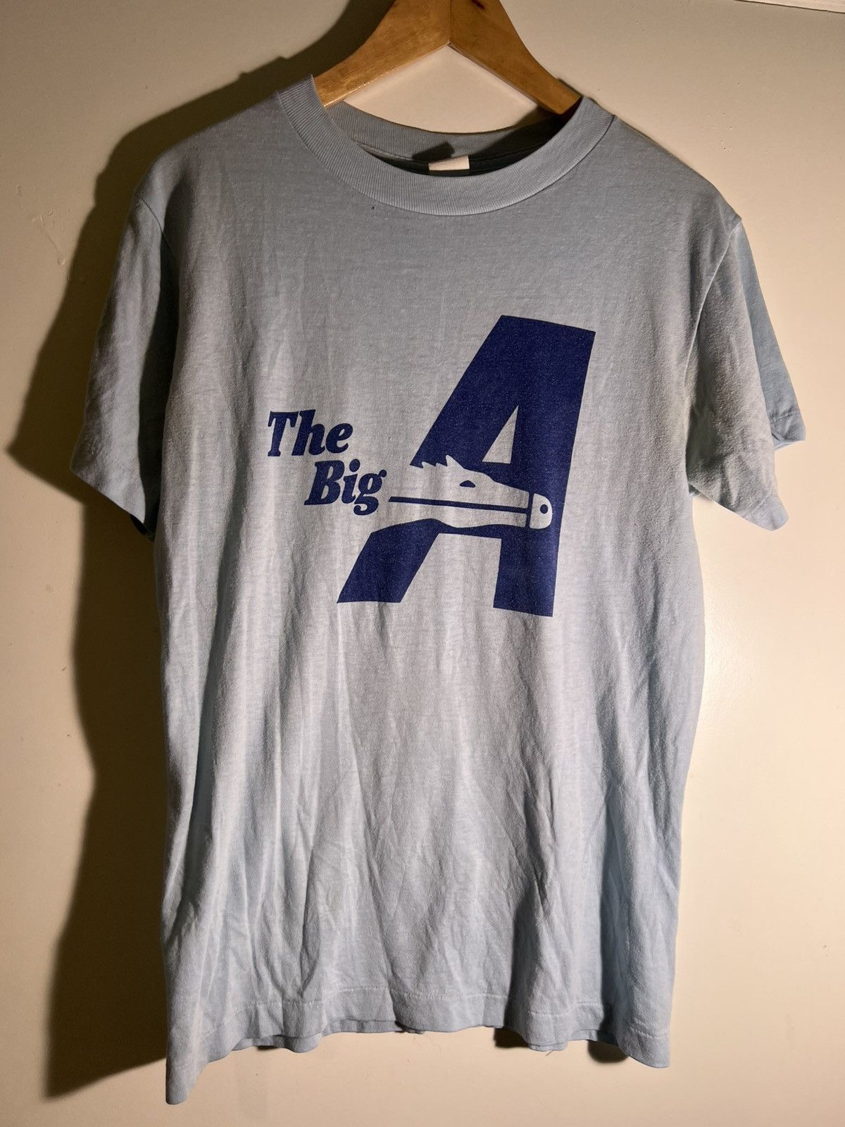 Vintage 80 S Vtg Vintage The Big A Horse Racing Club Retro Tee Shirt Hoodie, Sweatshirt | PodTeesHub.com