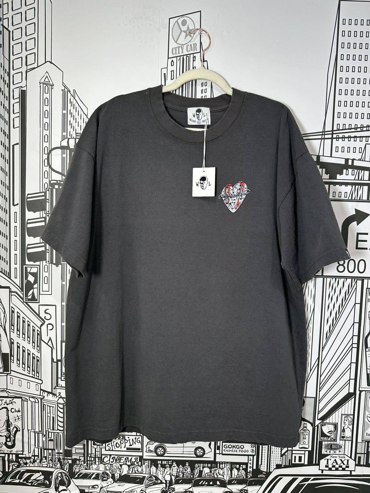 Lotas Warren Lotas Hometown Tee Washed Black Xl Hoodie, Sweatshirt | PodTeesHub.com