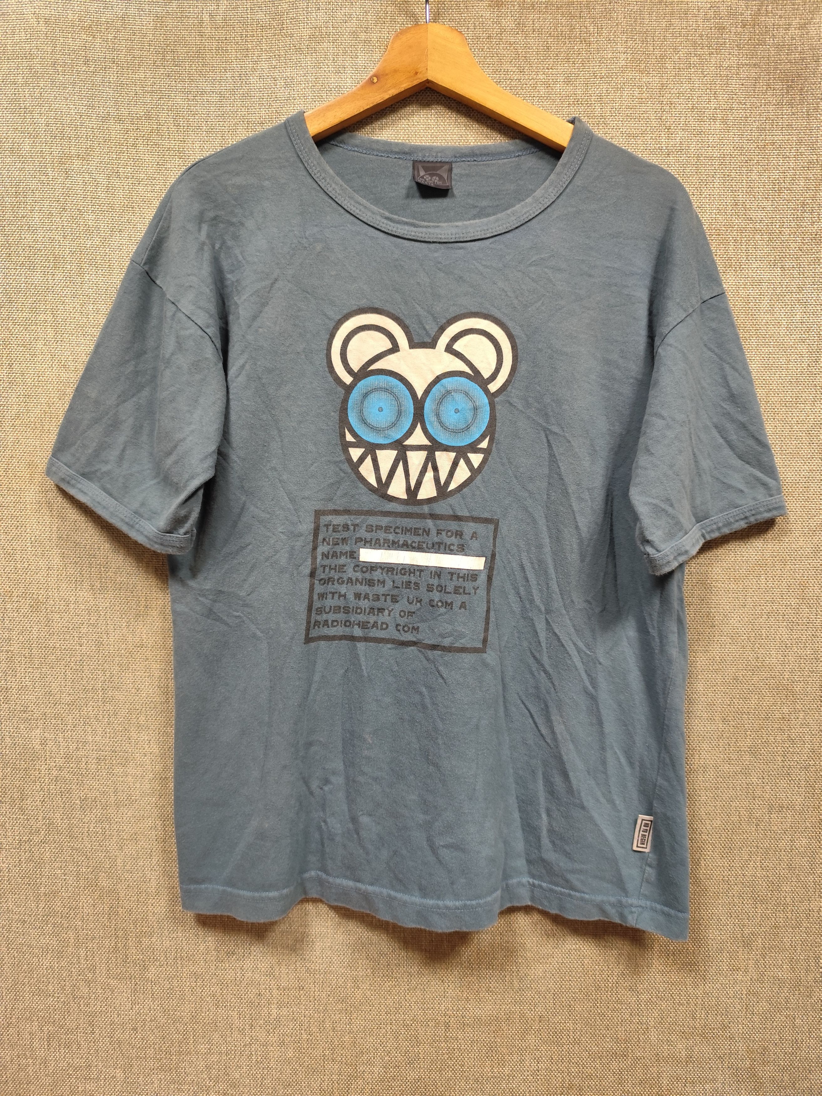 Vintage T Shirt Band Radiohead Made In Usa Hoodie, Sweatshirt | PodTeesHub.com