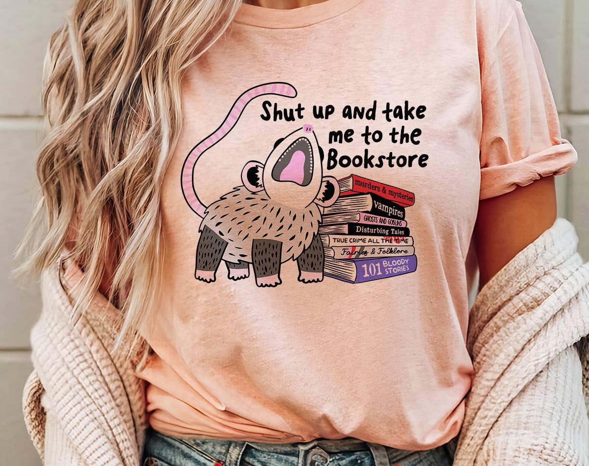 Shut Up and Take Me To the Bookstore - Bookish T-Shirt Hoodie, Sweatshirt | PodTeesHub.com