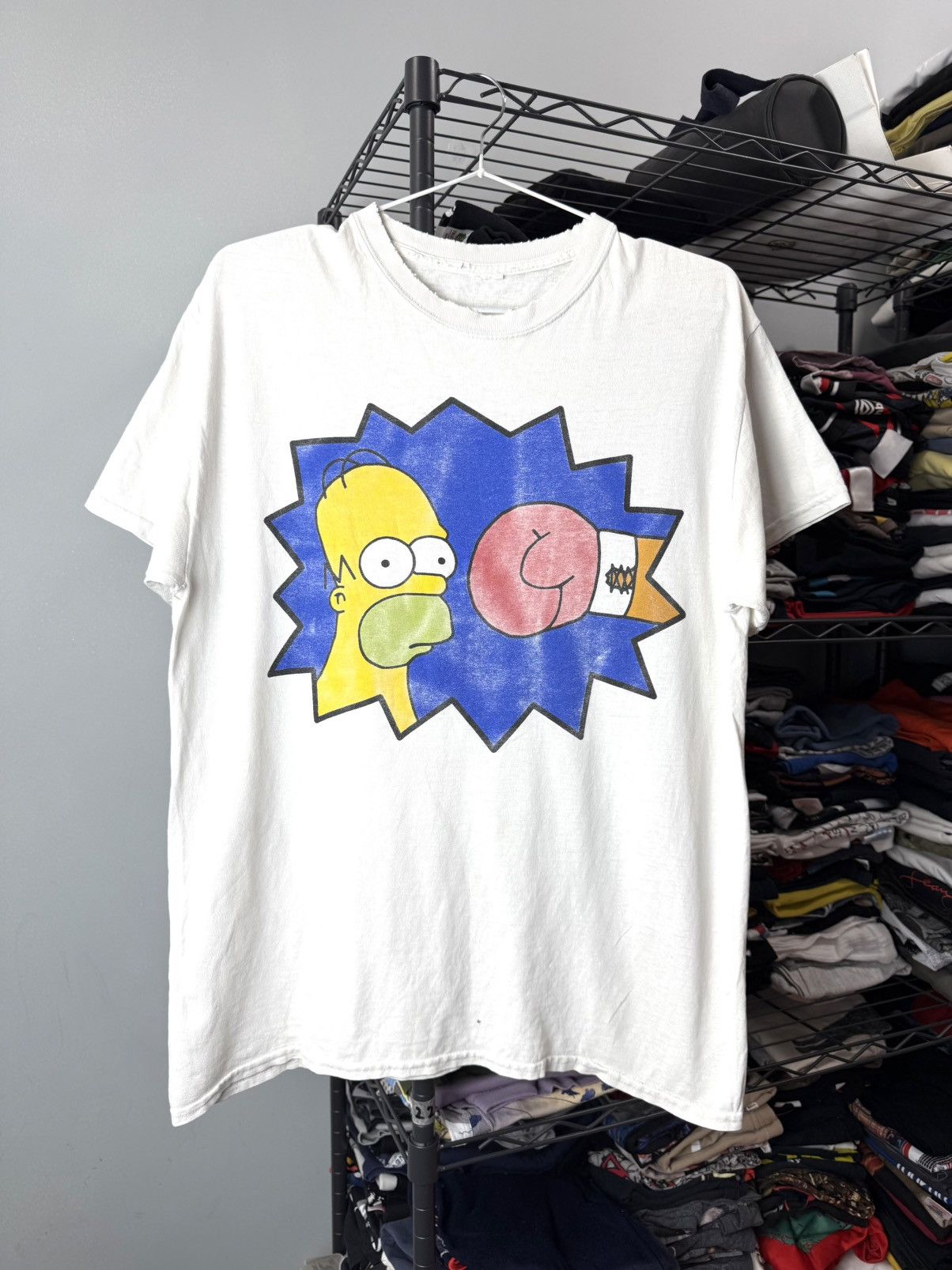 The Simpsons 00 S Vintage Simpsons Boxing Funny T Shirt Hoodie, Sweatshirt | PodTeesHub.com
