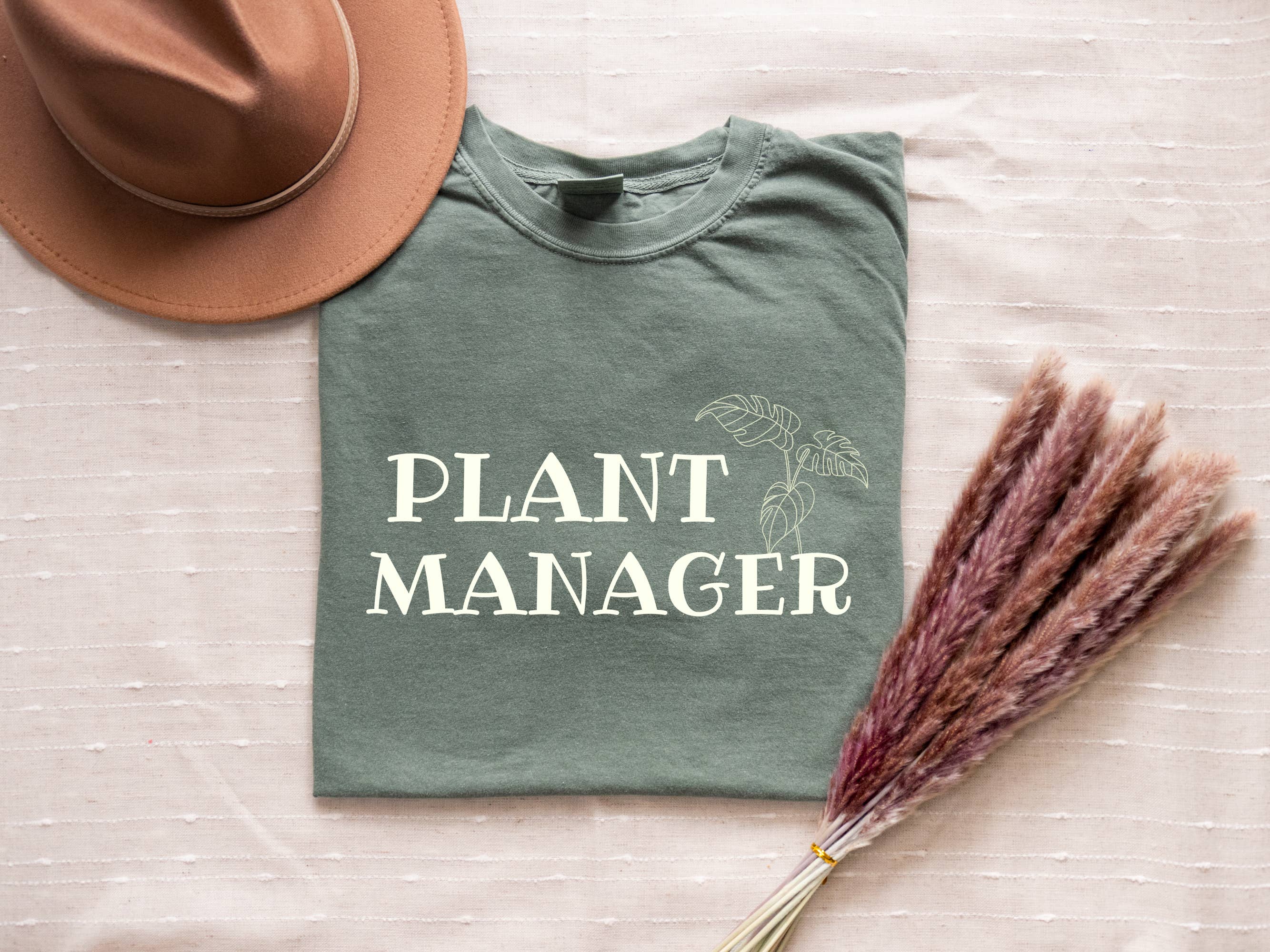 Plant Manager T-Shirt Funny Gardening Shirt For Plant Lovers Hoodie, Sweatshirt | PodTeesHub.com