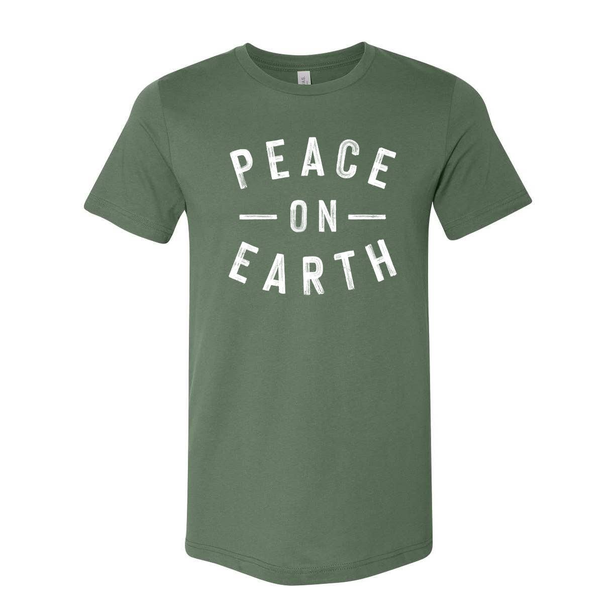 Peace On Earth Tee Hoodie, Sweatshirt | PodTeesHub.com