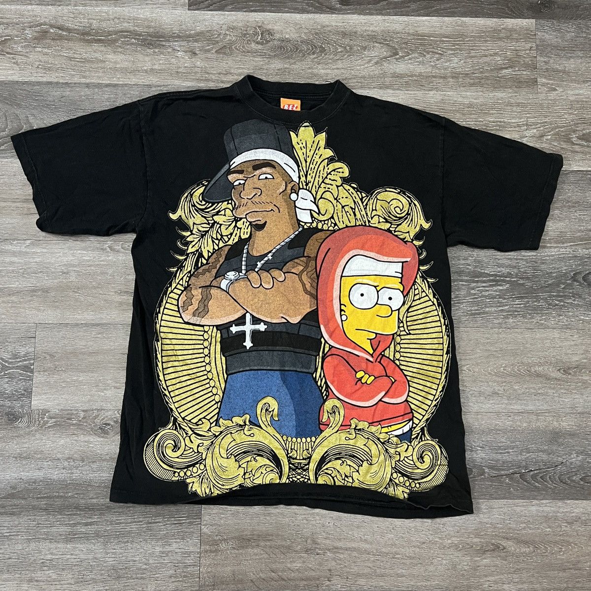 Simpsons X Vintage Vintage Y2k Bart Simpson Gangster T-Shirts, Hoodie, Sweatshirt