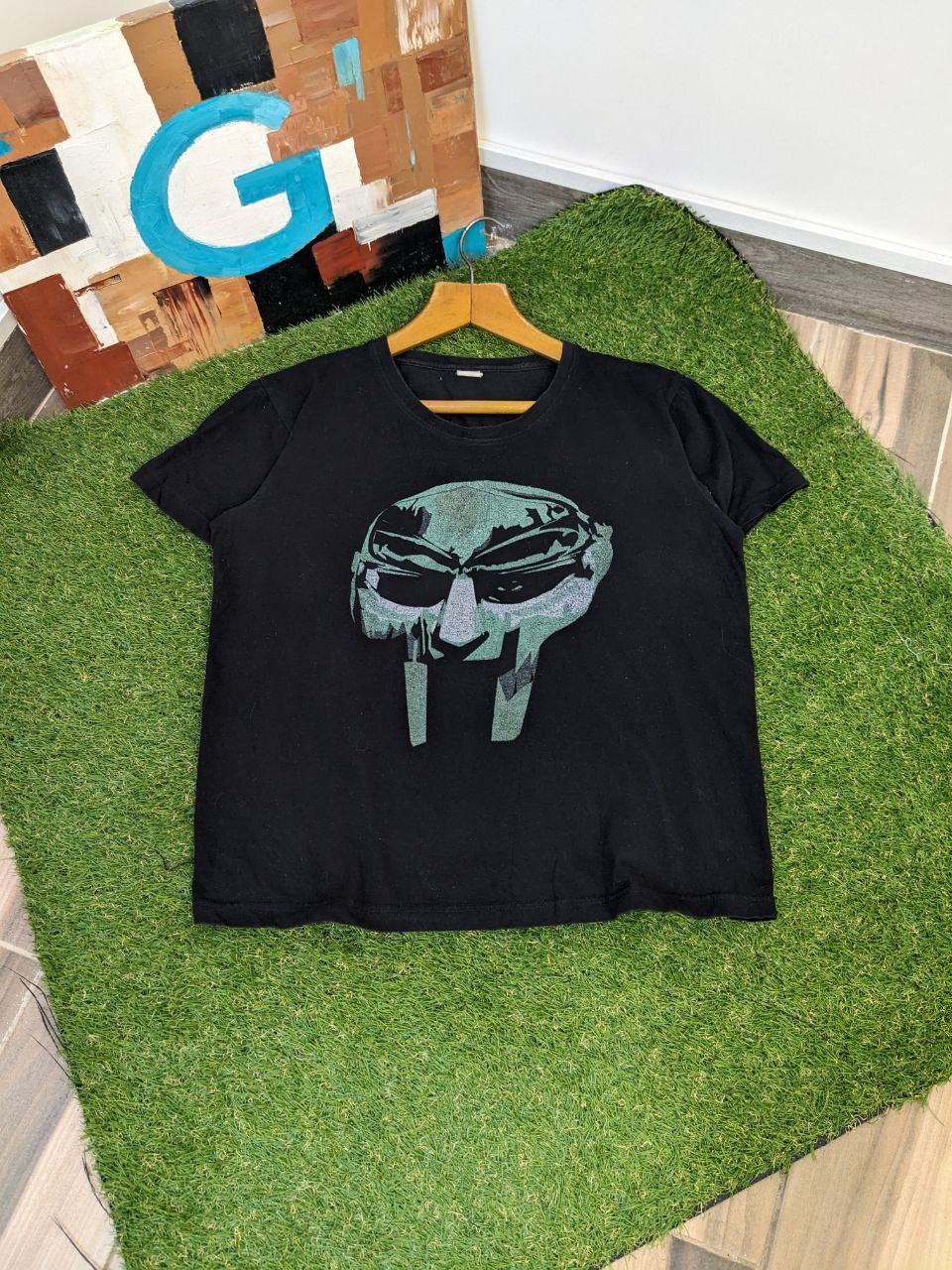 Rap Tees Vintage Mf Doom Mask T Shirt S 00s Y2k Hip Hop Hoodie, Sweatshirt | PodTeesHub.com