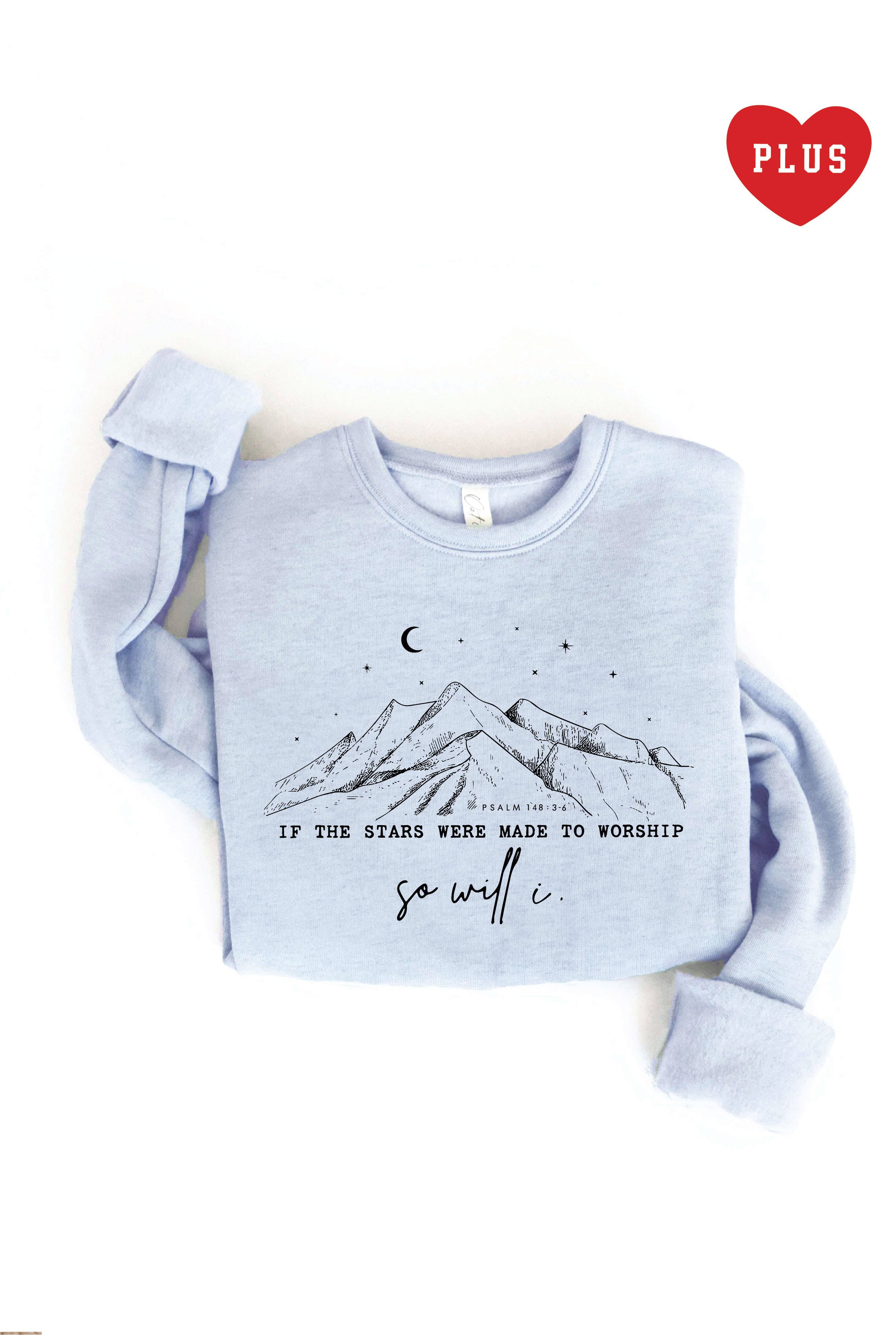 If the Stars Were Plus Graphic Sweatshirt T-Shirts, Hoodie | PodTeesHub.com