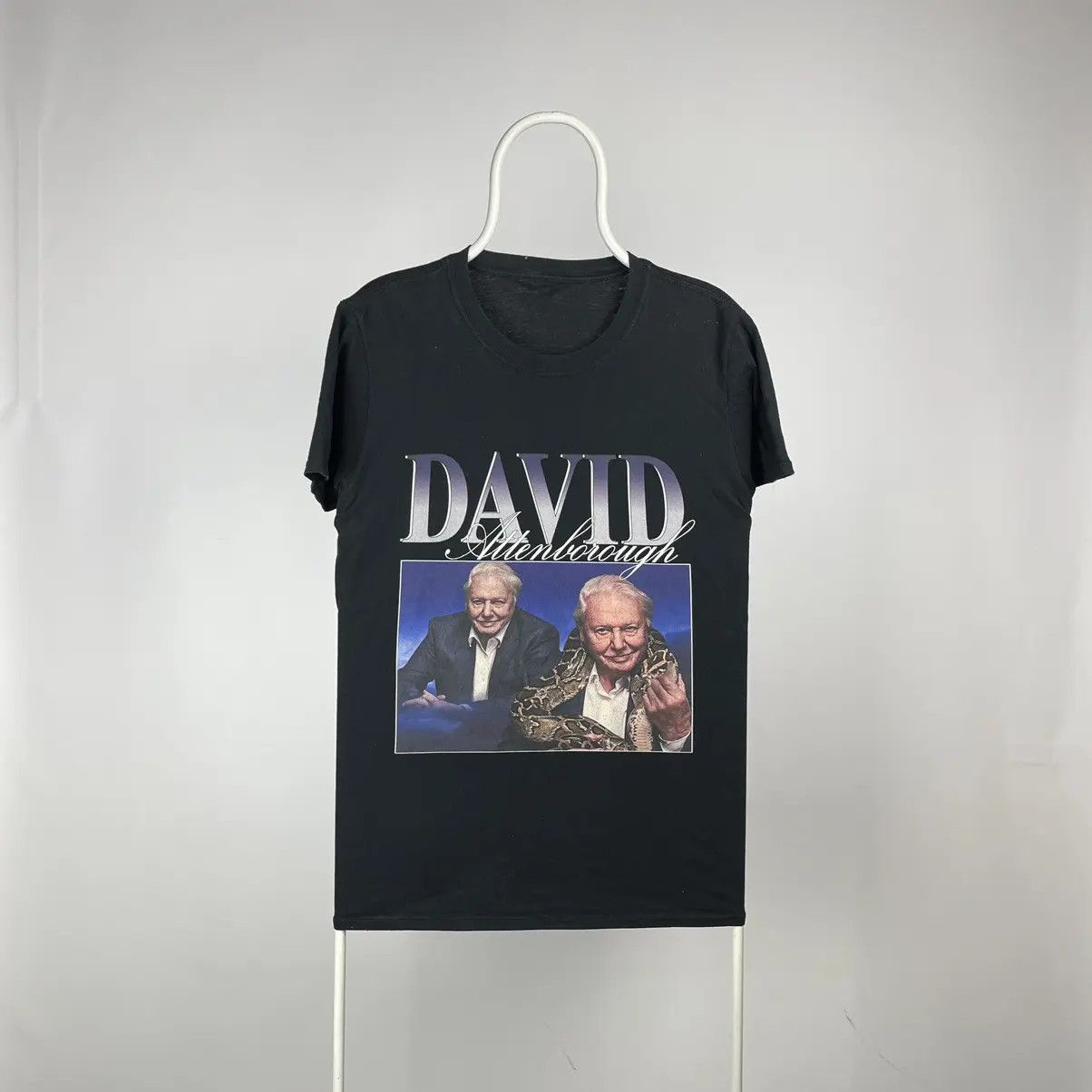 Band Tees David Attenborough T Shirt National Band Tee Size Medium Hoodie, Sweatshirt | PodTeesHub.com