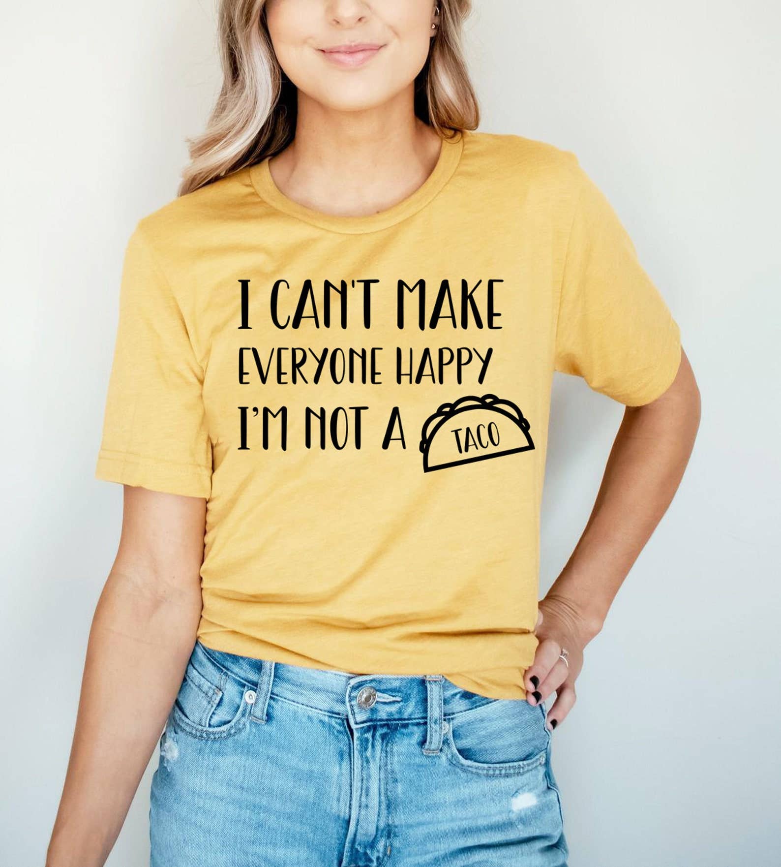 I Can't Make Everyone Happy I'm Not A Taco T-Shirt Hoodie, Sweatshirt | PodTeesHub.com