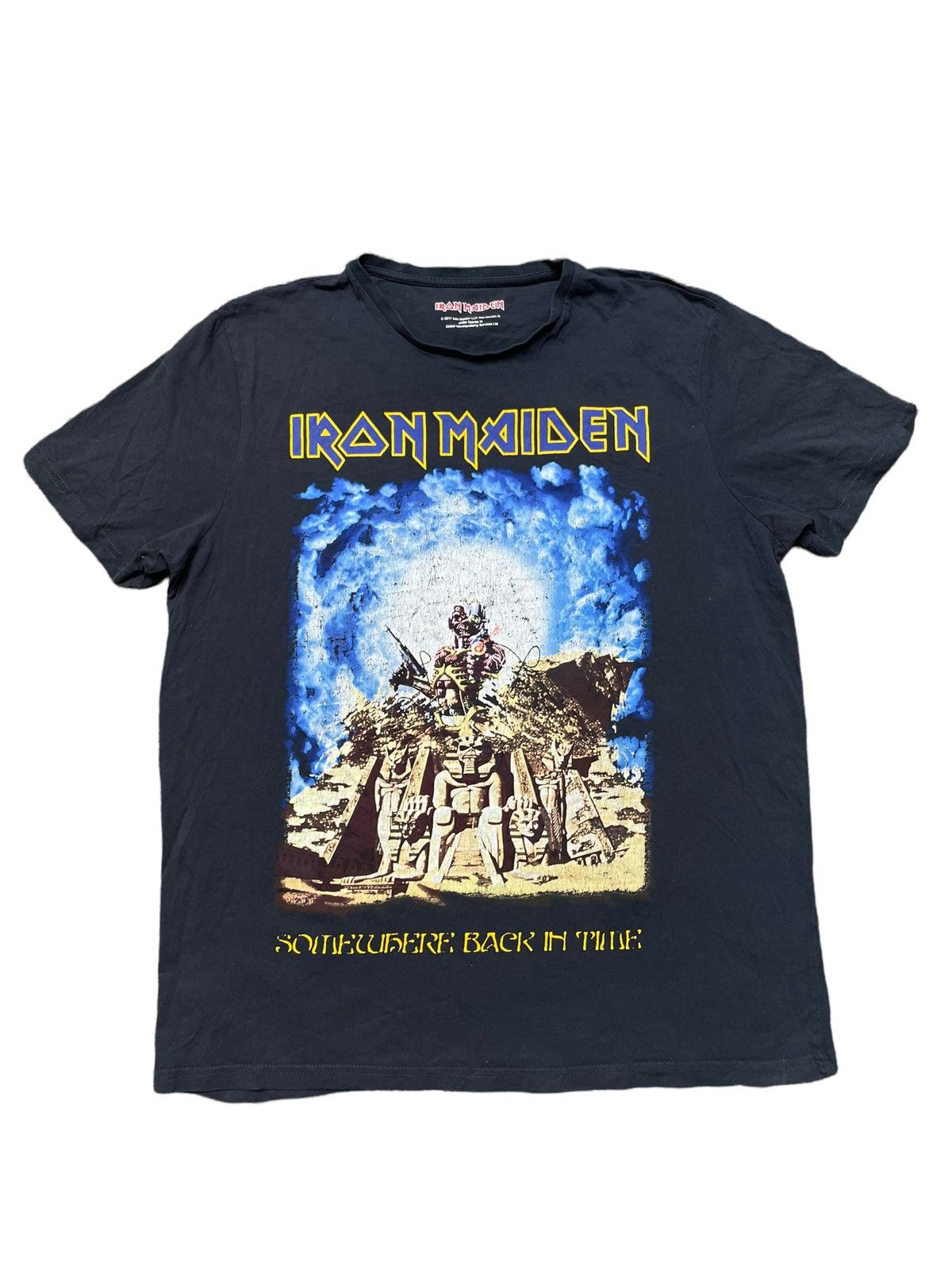 Vintage Og 2017 Iron Maiden T Shirt Hoodie, Sweatshirt | PodTeesHub.com