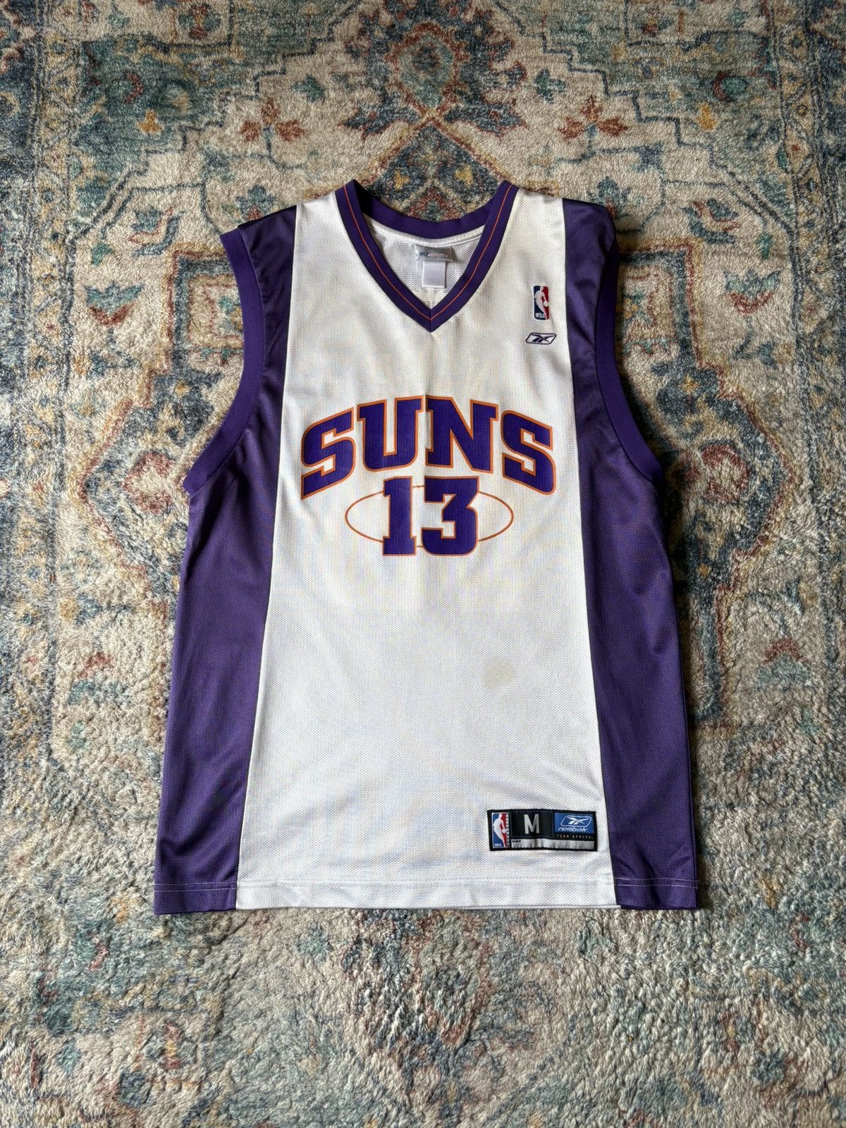 Reebok Nba Phoenix Suns Steve Nash Basketball Jersey Large T-Shirts, Hoodie, Sweatshirt | PodTeesHub.com