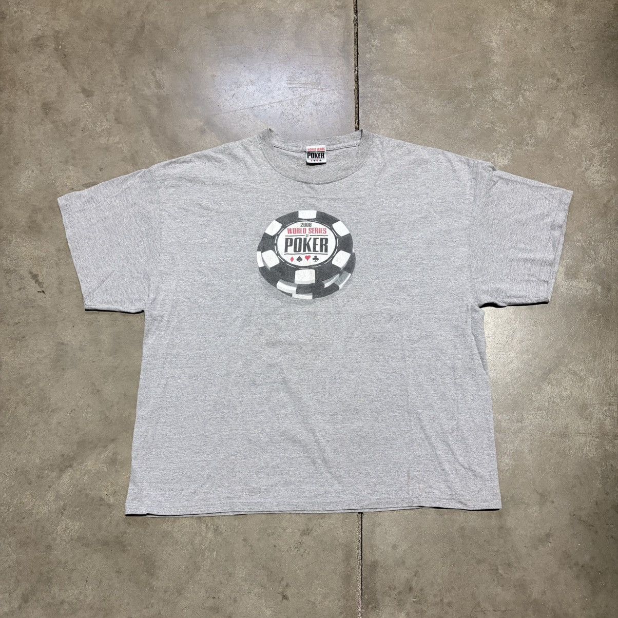 Vintage World Series Of Poker T Shirt 2008 Wsop Card Gaming Hoodie, Sweatshirt | PodTeesHub.com