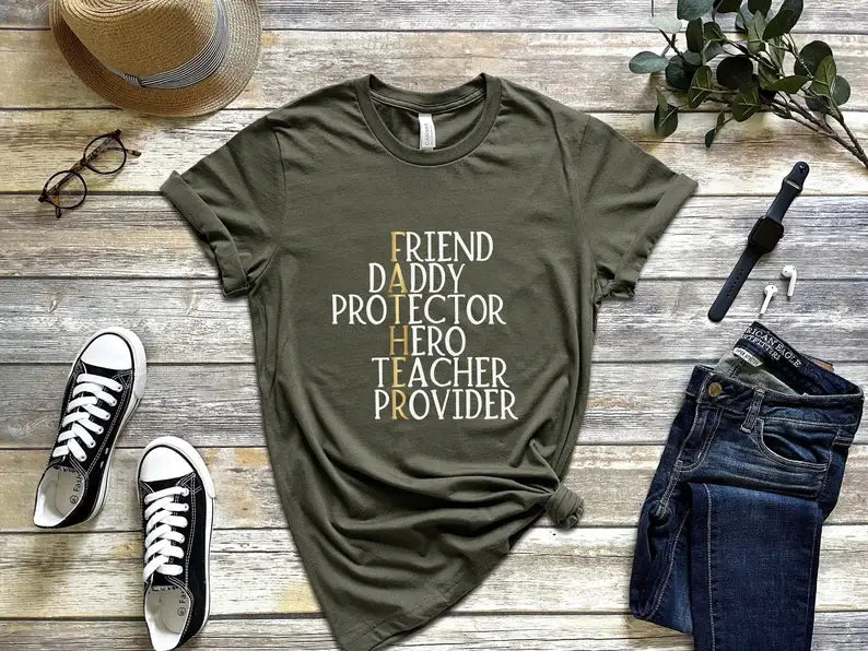 Father Definition T-Shirt Hoodie, Sweatshirt | PodTeesHub.com