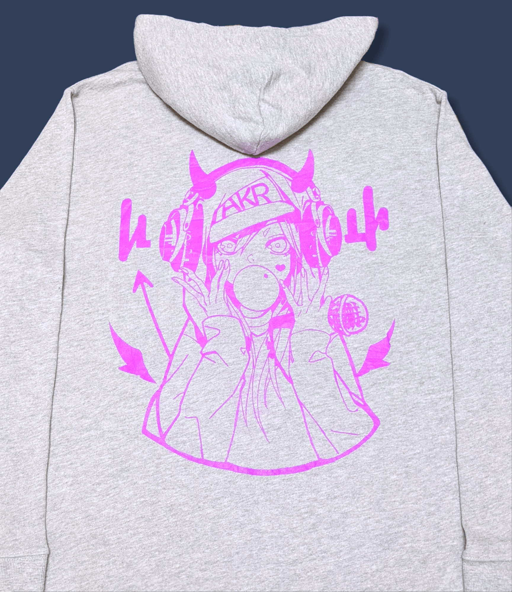 Japanese Brand X Vintage Vintage Japanese Anime Girl Ahia Kuru Zipped Hoodie T-Shirts, Sweatshirt | PodTeesHub.com