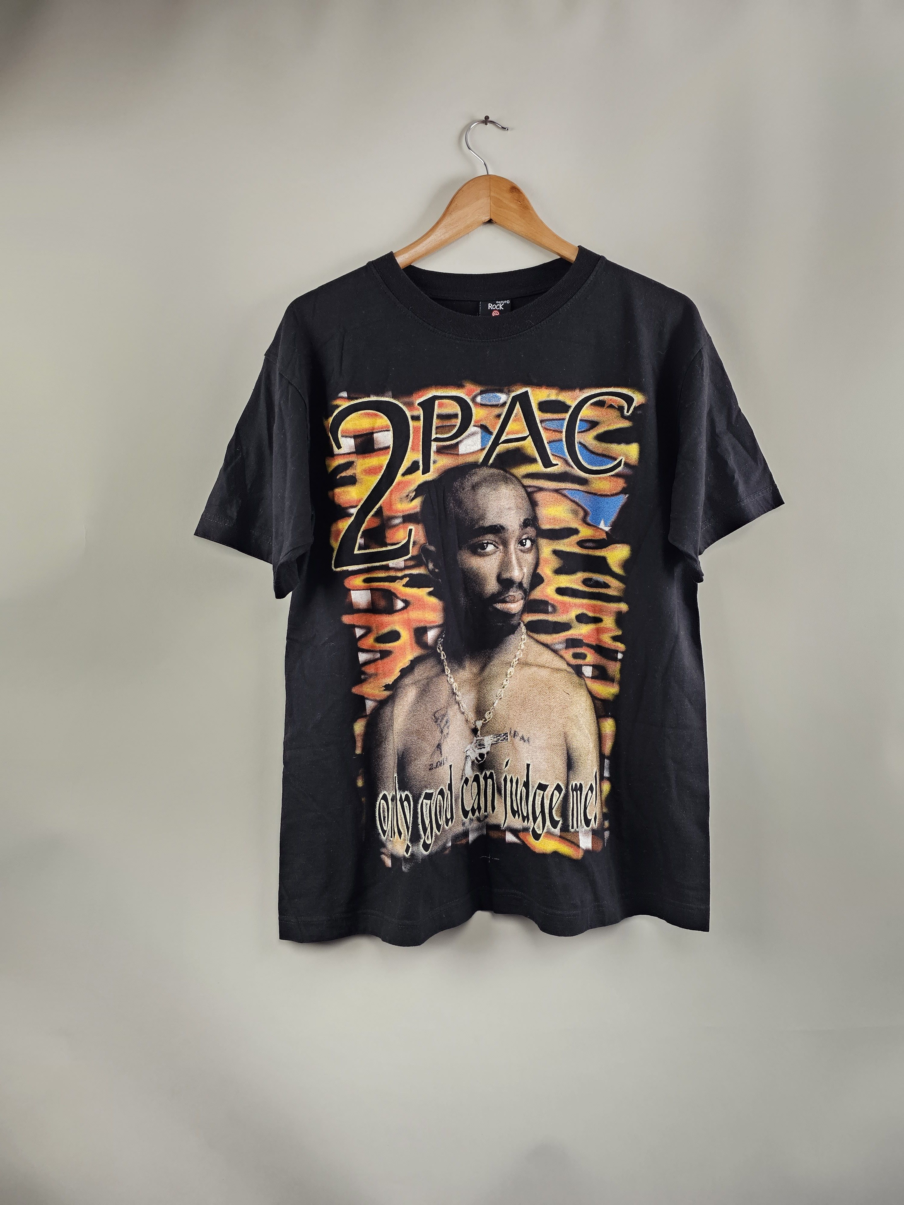 Rap Tees X Vintage Early 2000 Tupac 2pac Euro Bootleg Only God Can Judge Me Hoodie, Sweatshirt | PodTeesHub.com