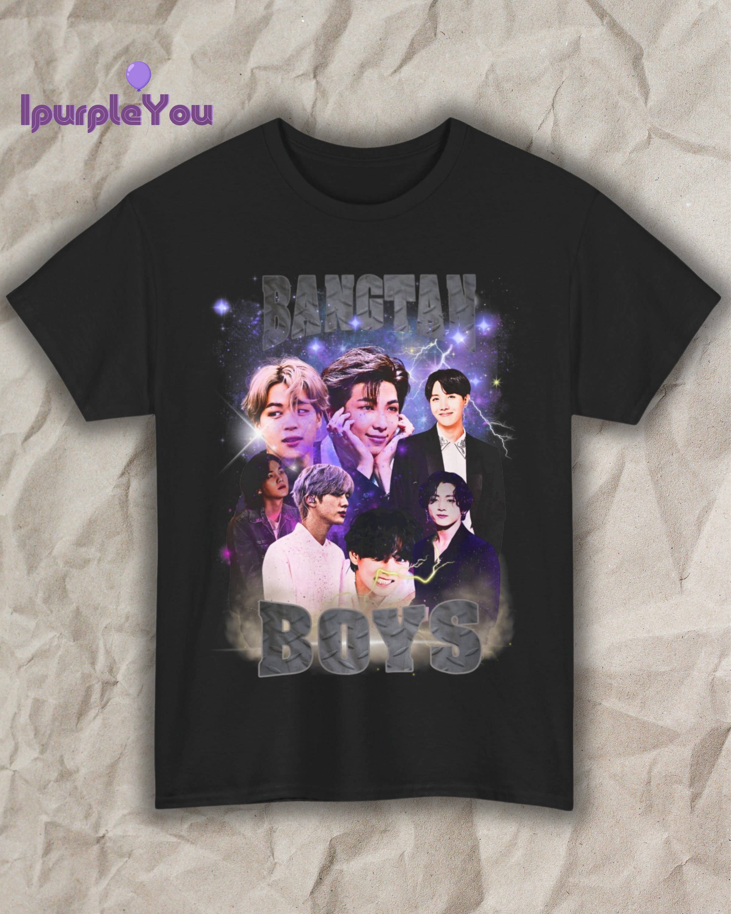 Bts Vintage Bootleg Shirt - Bangtan Boys K-Pop Tee Hoodie, Sweatshirt | PodTeesHub.com