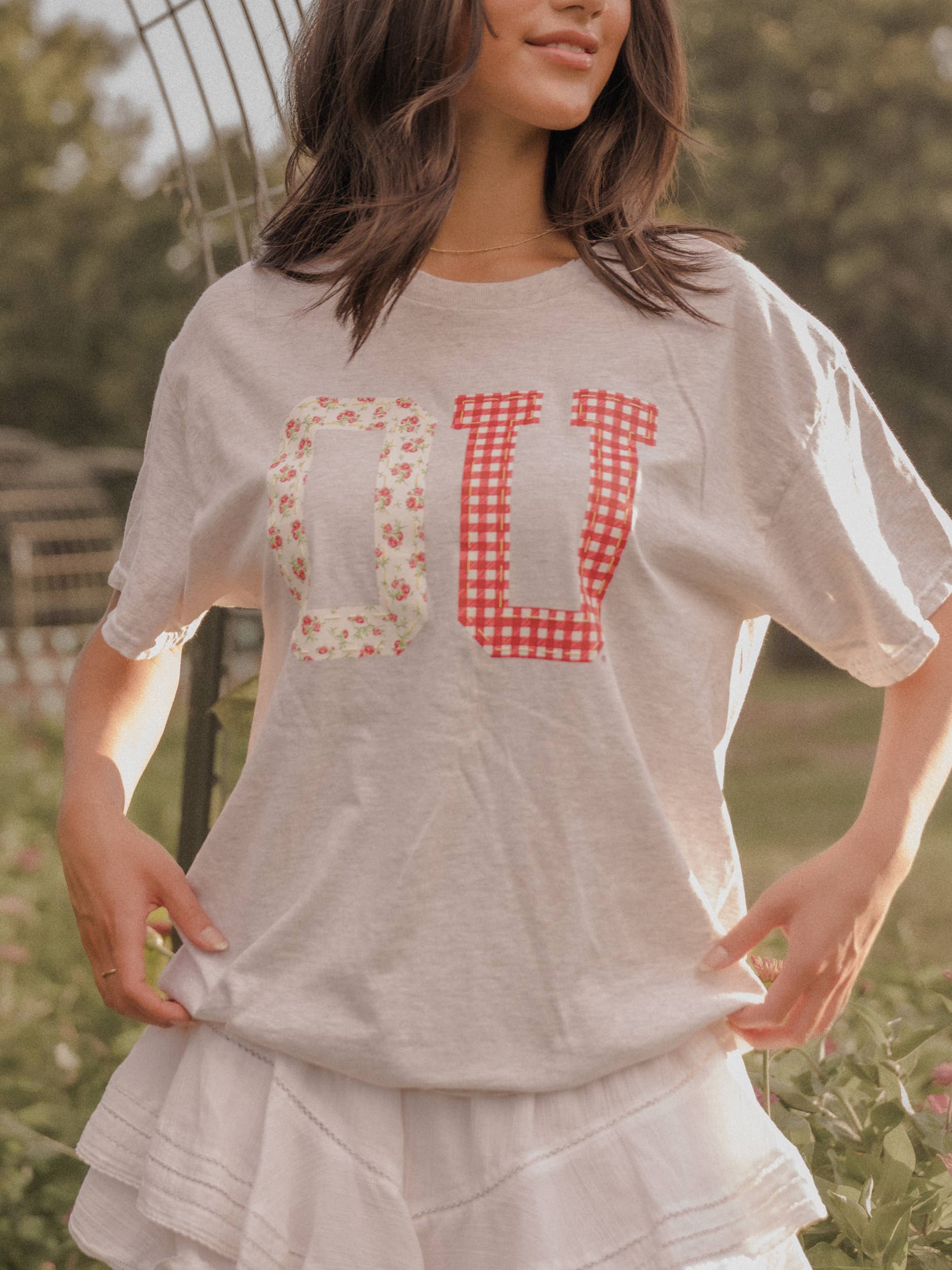 Ou Oklahoma Sooners Quilted Puff Ink Ash Gray Thrifted Tee Hoodie, Sweatshirt | PodTeesHub.com