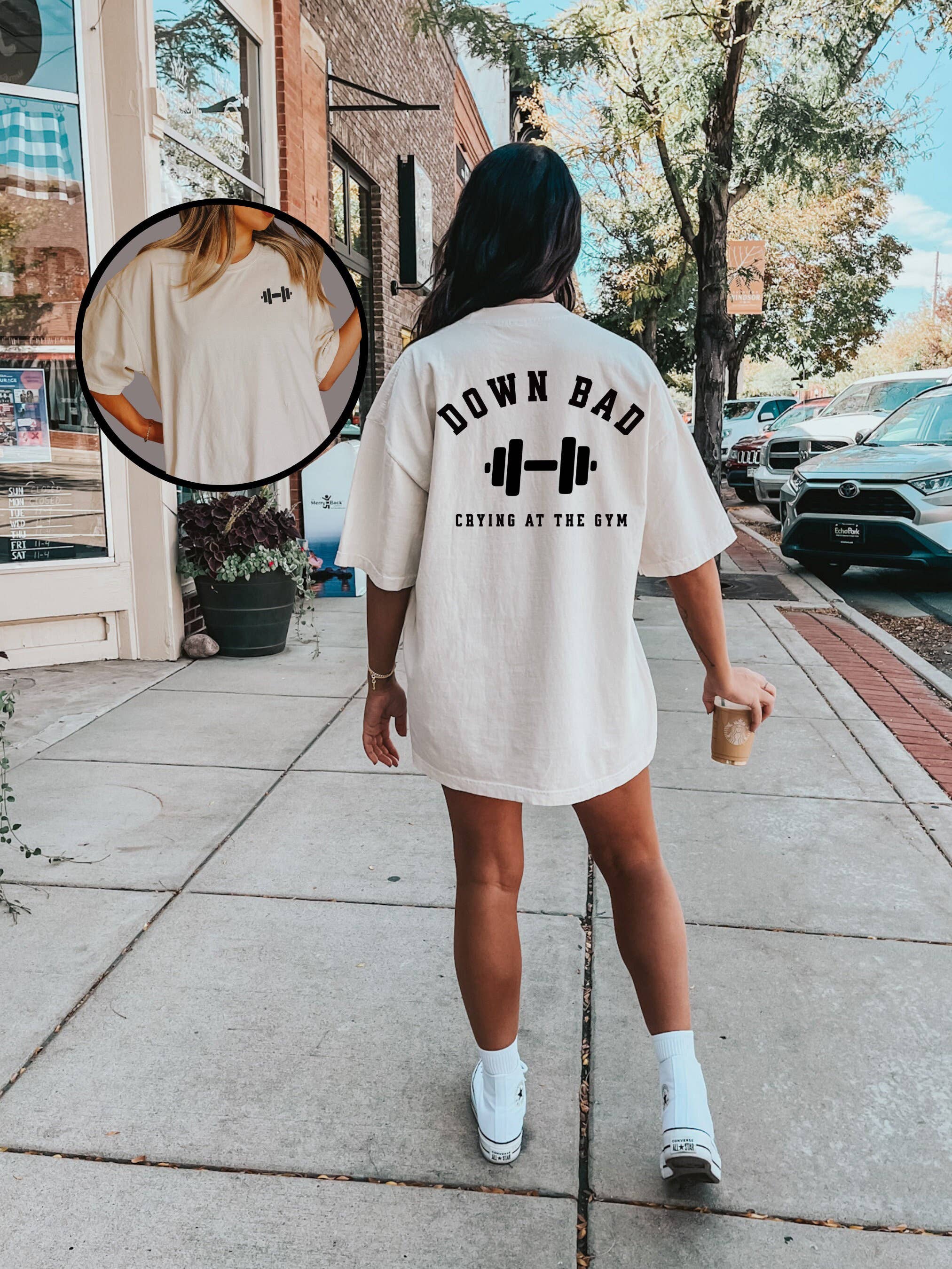 Down Bad Gym Workout Tee For Pump Covers Hoodie, Sweatshirt | PodTeesHub.com