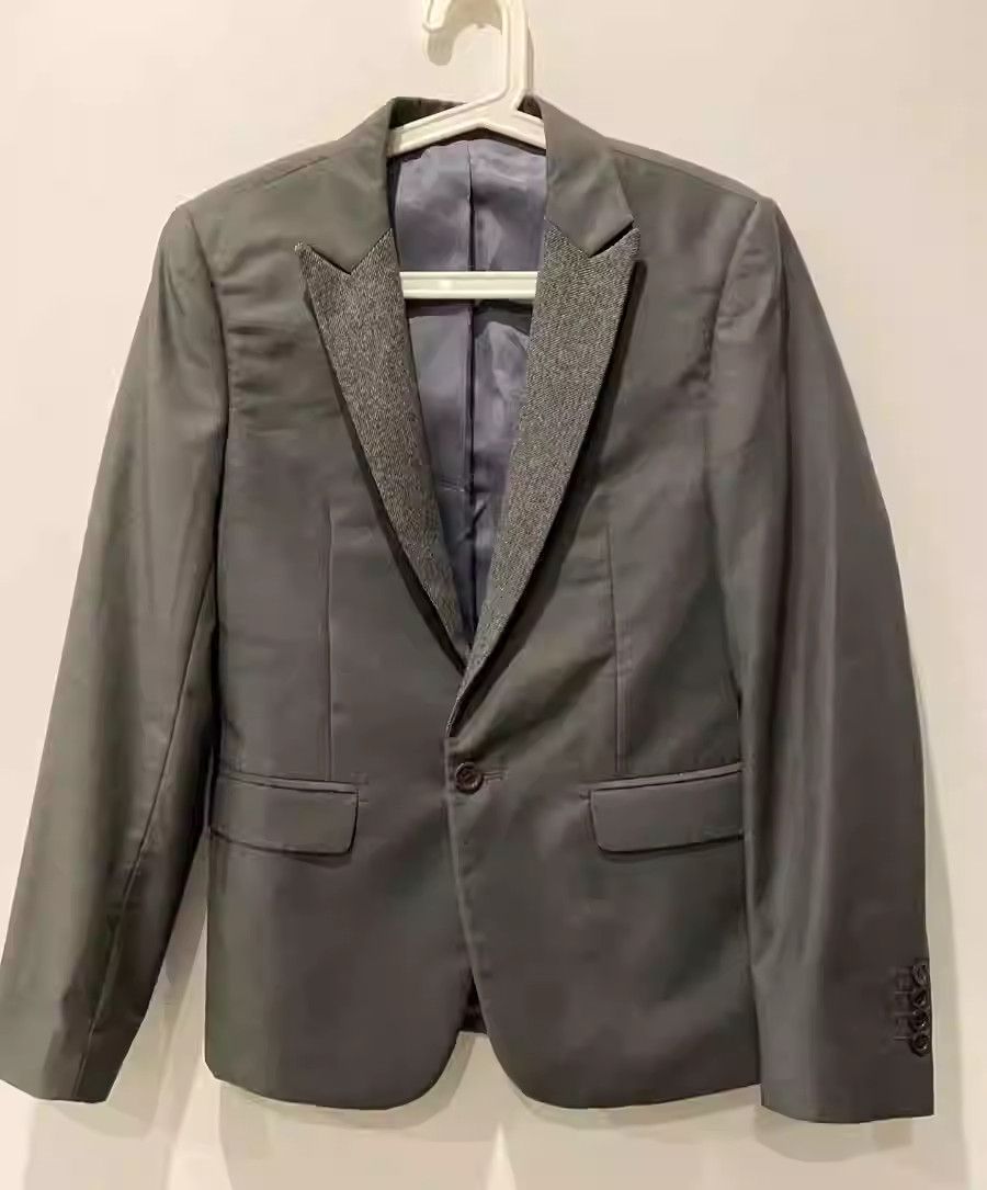 Simons Raf Simons Light Gray Blazer T-Shirts, Hoodie, Sweatshirt