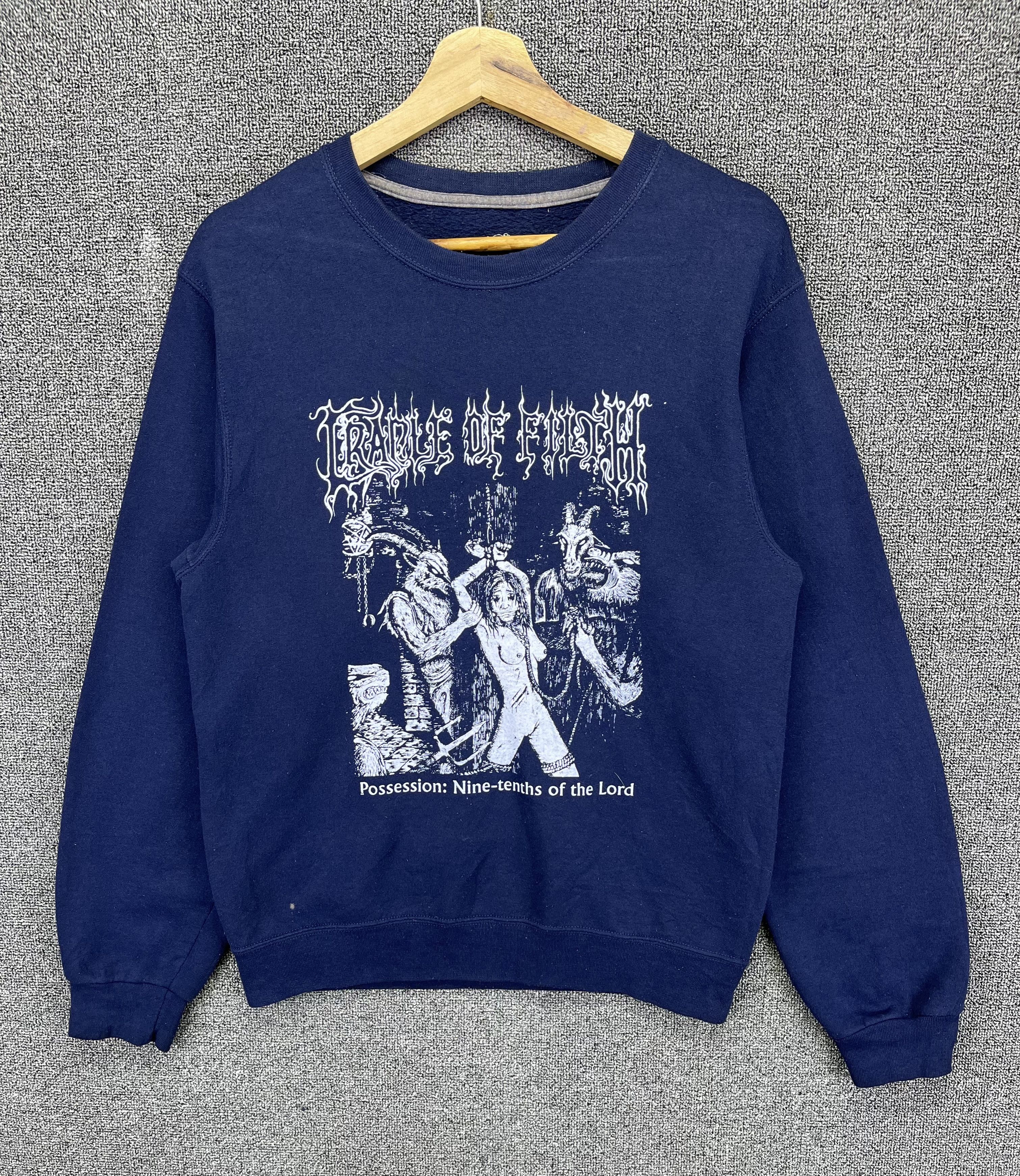 Band Tees Cradle Of Filth Punk Rock Band Tees Rare Sweatshirt Hoodie | PodTeesHub.com