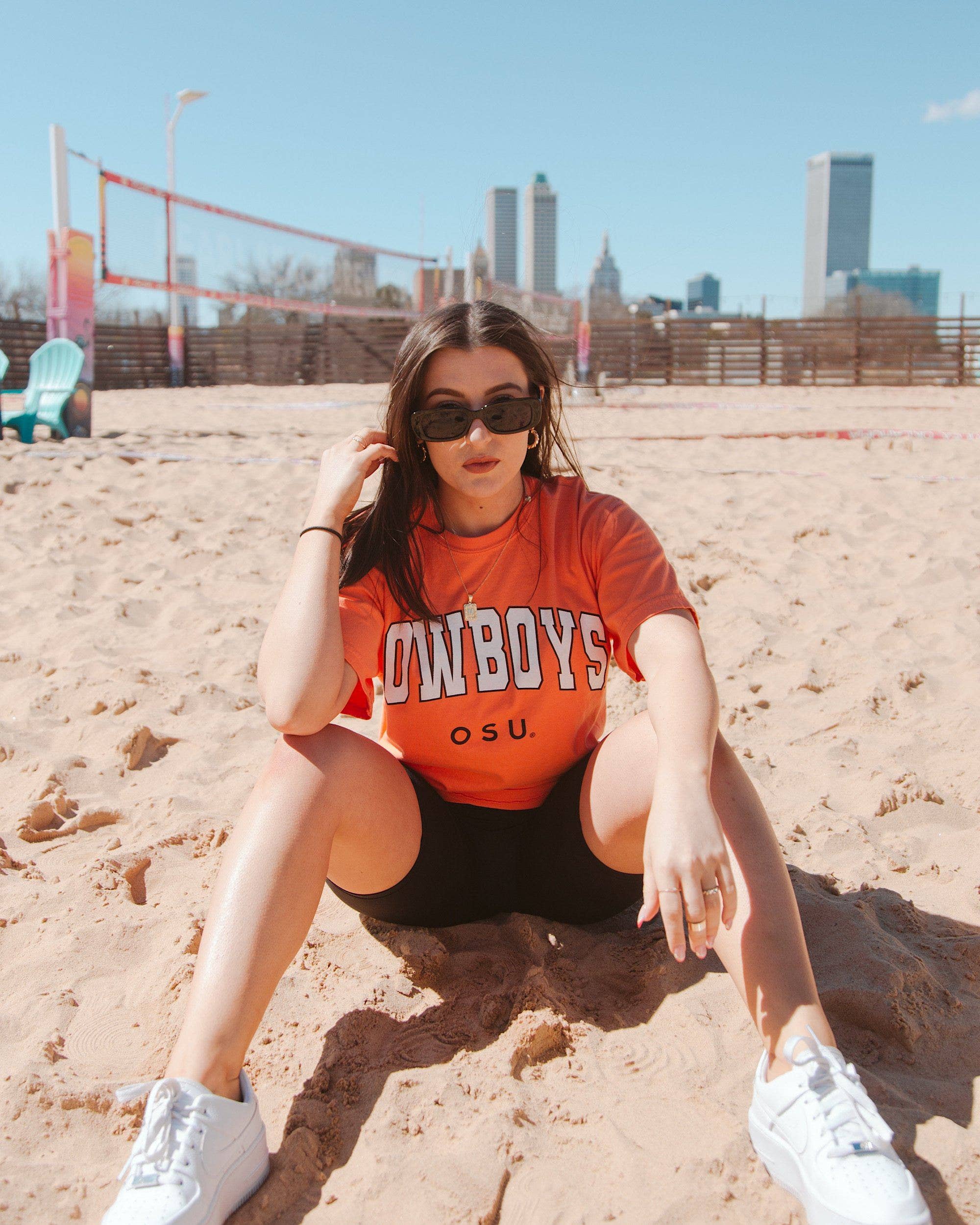 Osu Cowboys Filled Gault Orange Comfort Colors Tee Hoodie, Sweatshirt | PodTeesHub.com