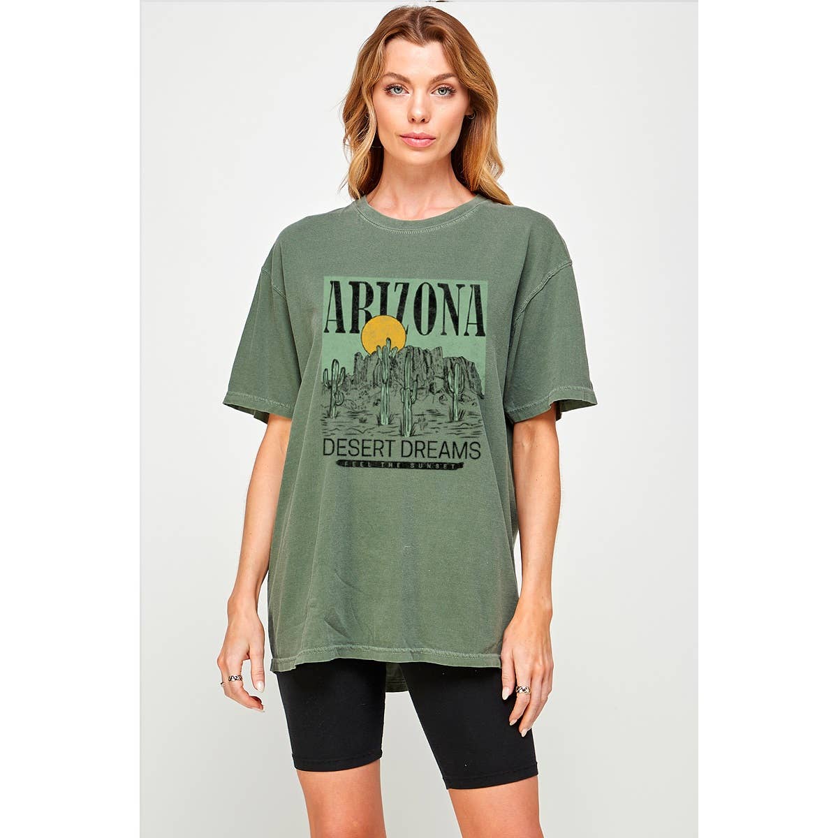 Arizona Vintage Graphic Oversized Tee Hoodie, Sweatshirt | PodTeesHub.com