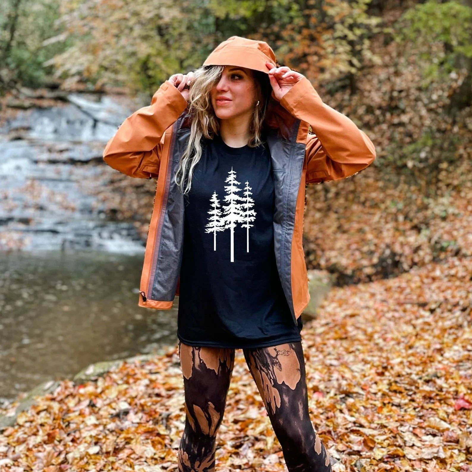 Tall Pine Tree Shirt For Women *Unisex Fit*179 Hoodie, Sweatshirt | PodTeesHub.com