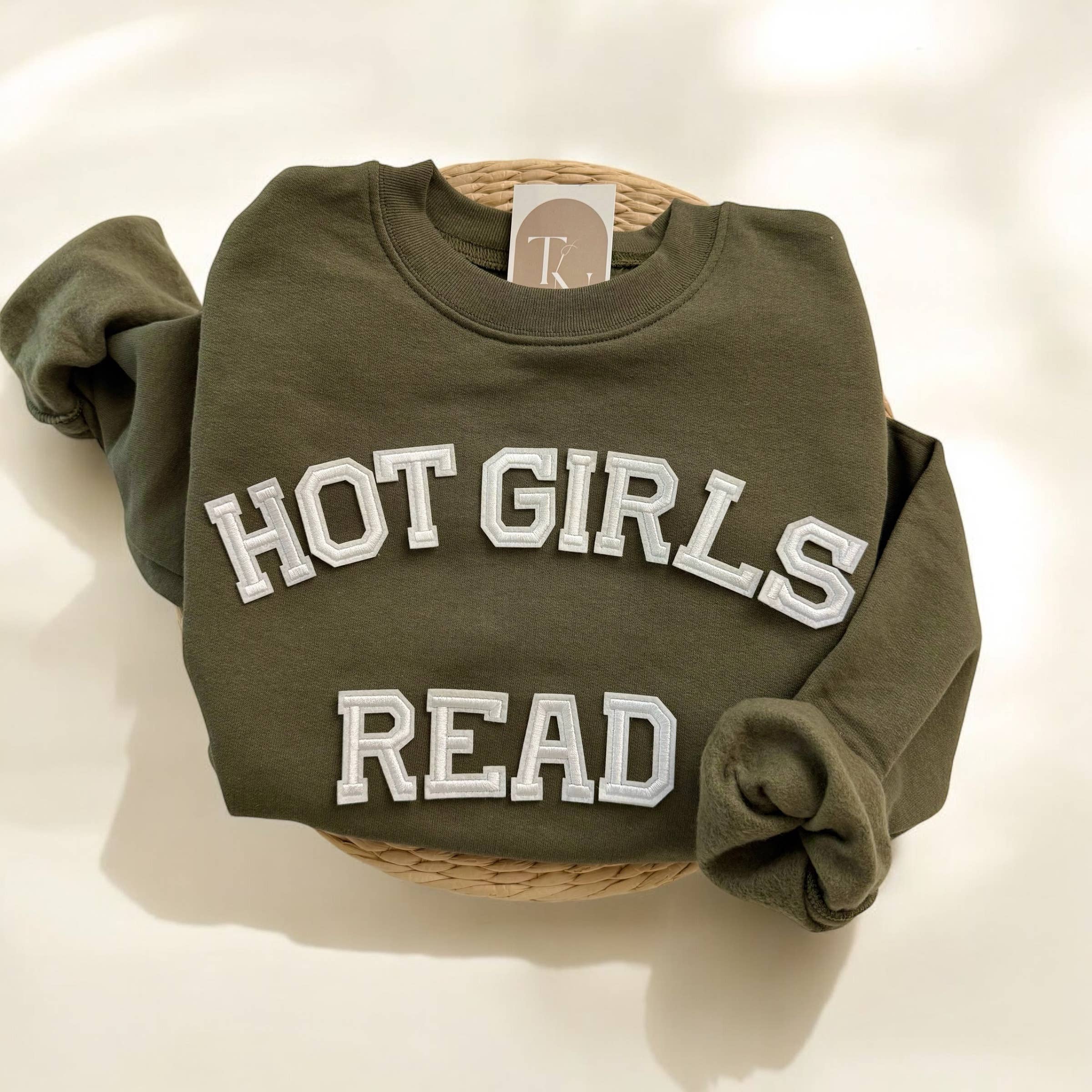 Hot Girls Read Sweatshirt, Books Sweatshirt T-Shirts, Hoodie | PodTeesHub.com