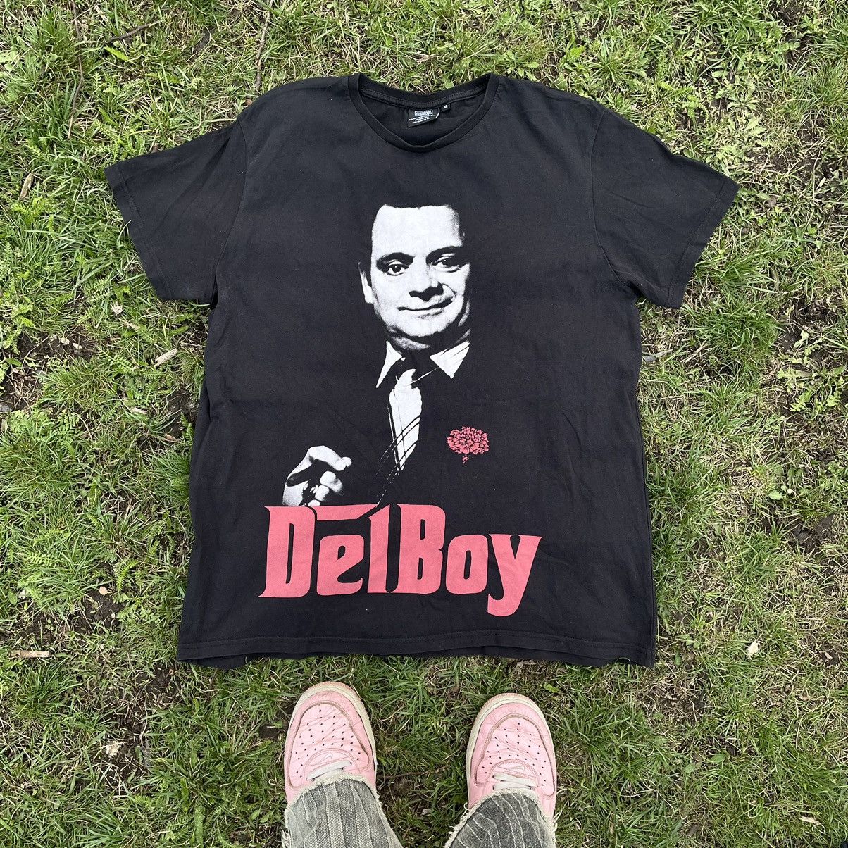 Vintage 90s Vampire Skulls Delboy Dead Face Horror Tee Hoodie, Sweatshirt | PodTeesHub.com