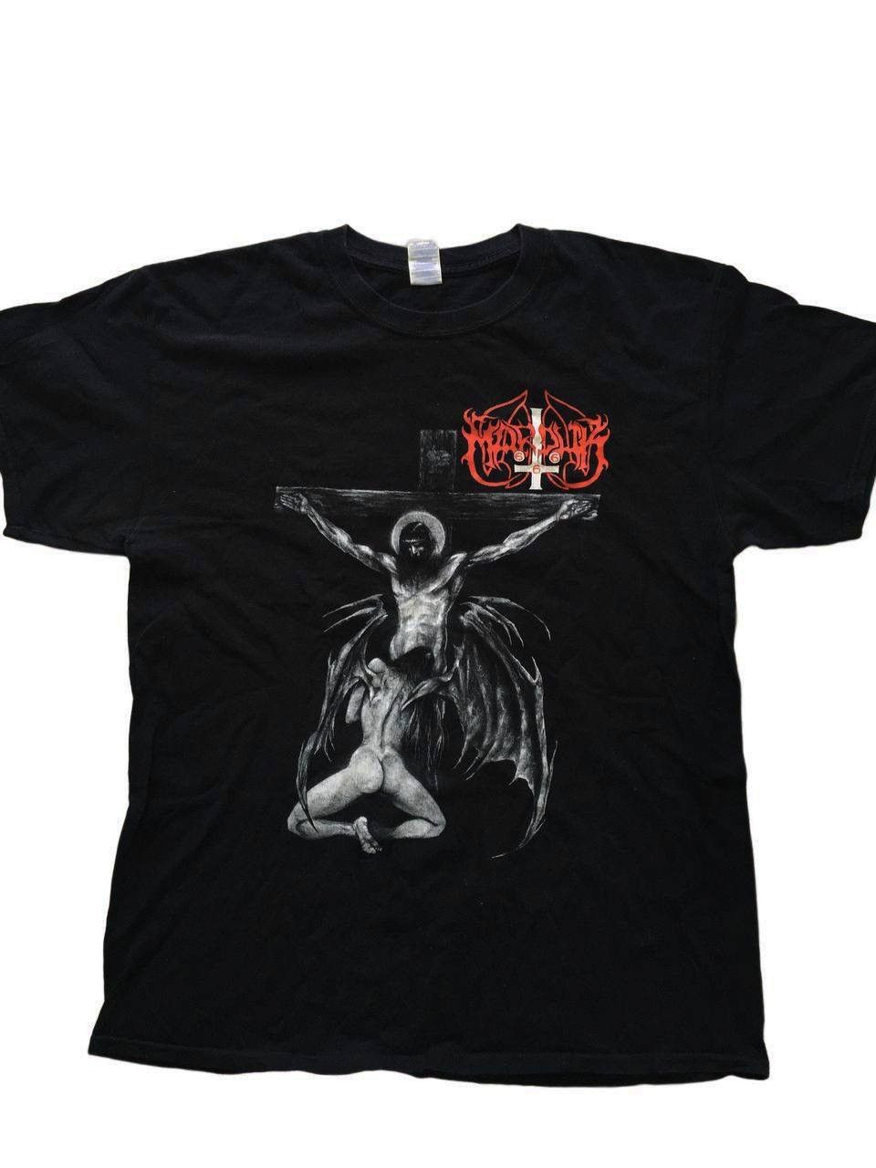 Vintage 2011 Marduk Christraping Black Metal T Shirt Hoodie, Sweatshirt | PodTeesHub.com