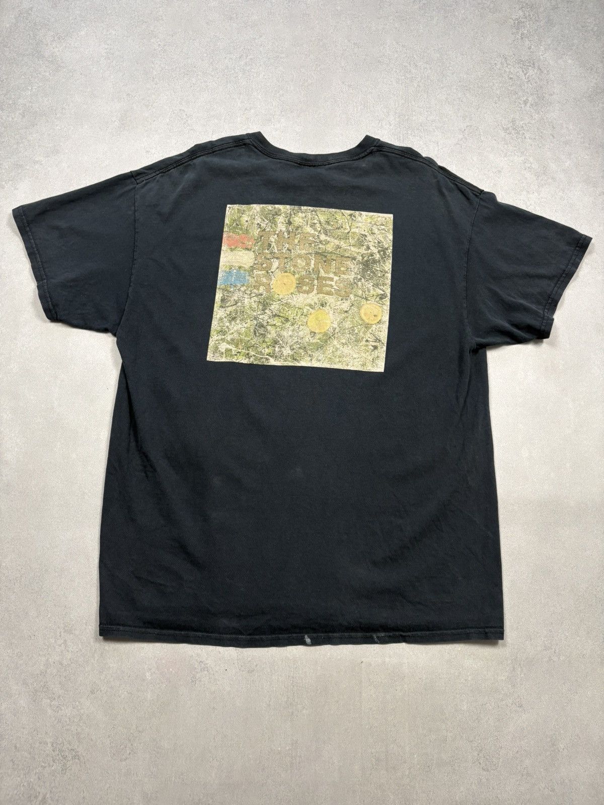 Band Tees Vintage 2000s Y2k Distressed The Stone Roses Band T Shirt L Hoodie, Sweatshirt | PodTeesHub.com