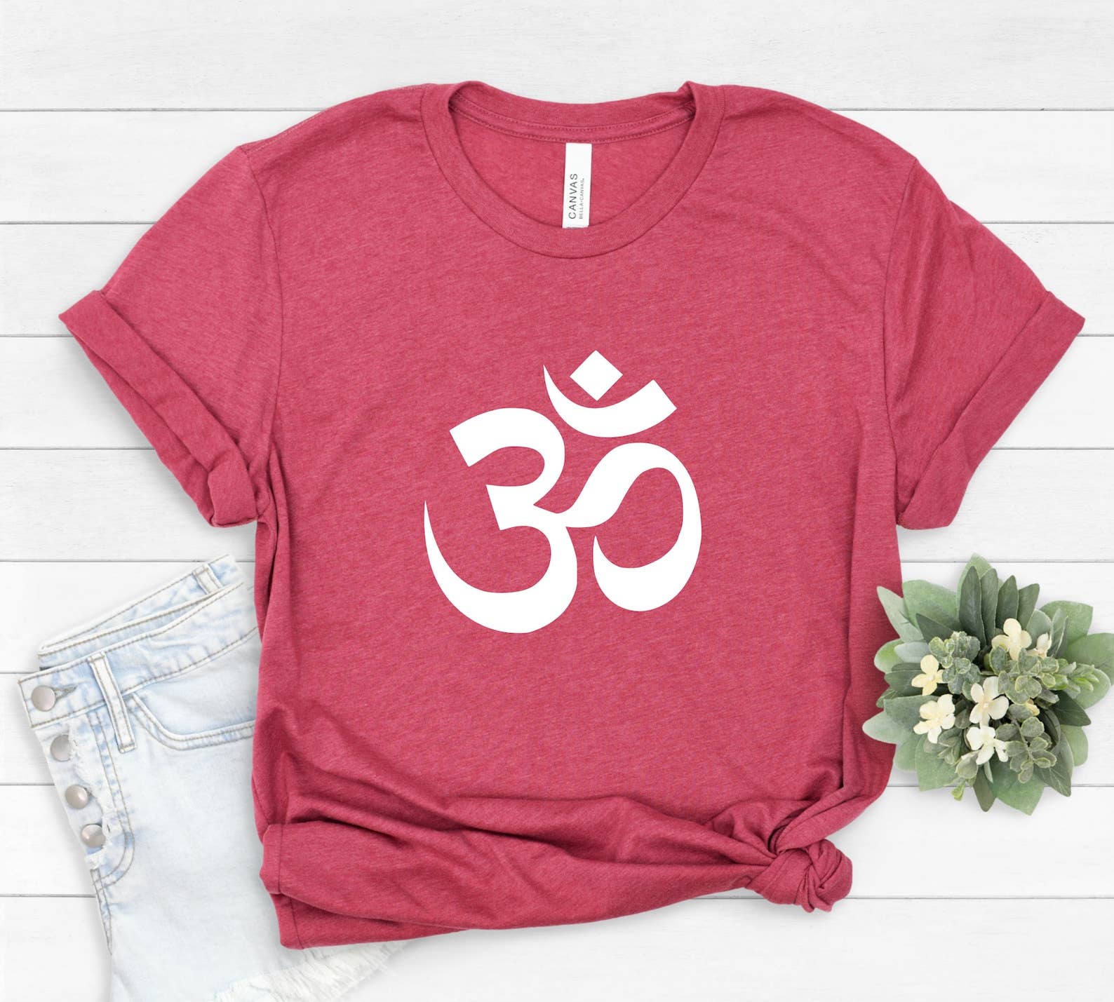 Om Symbol Yoga T-Shirt Hoodie, Sweatshirt | PodTeesHub.com